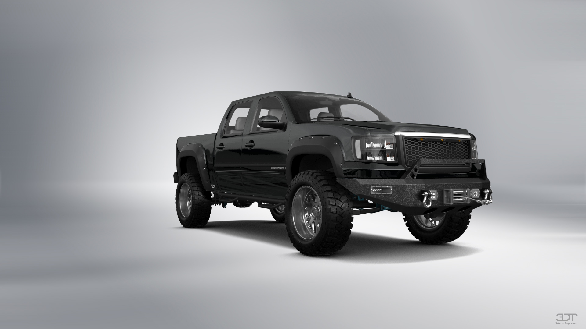 GMC Sierra 1500 Crew Cab 5.8 ft box 4 Door pickup truck 2007 tuning