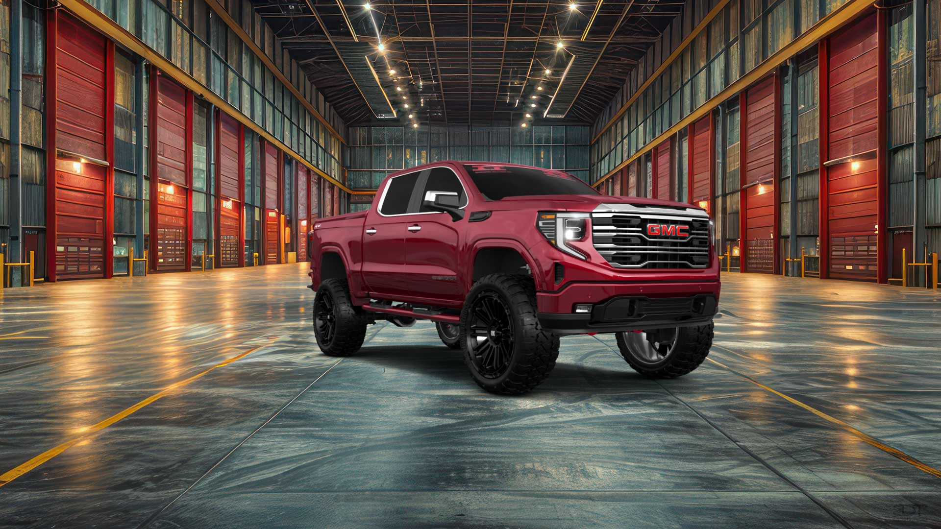 GMC Sierra 1500 Crew Cab 5.8 ft box 4 Door pickup truck 2023