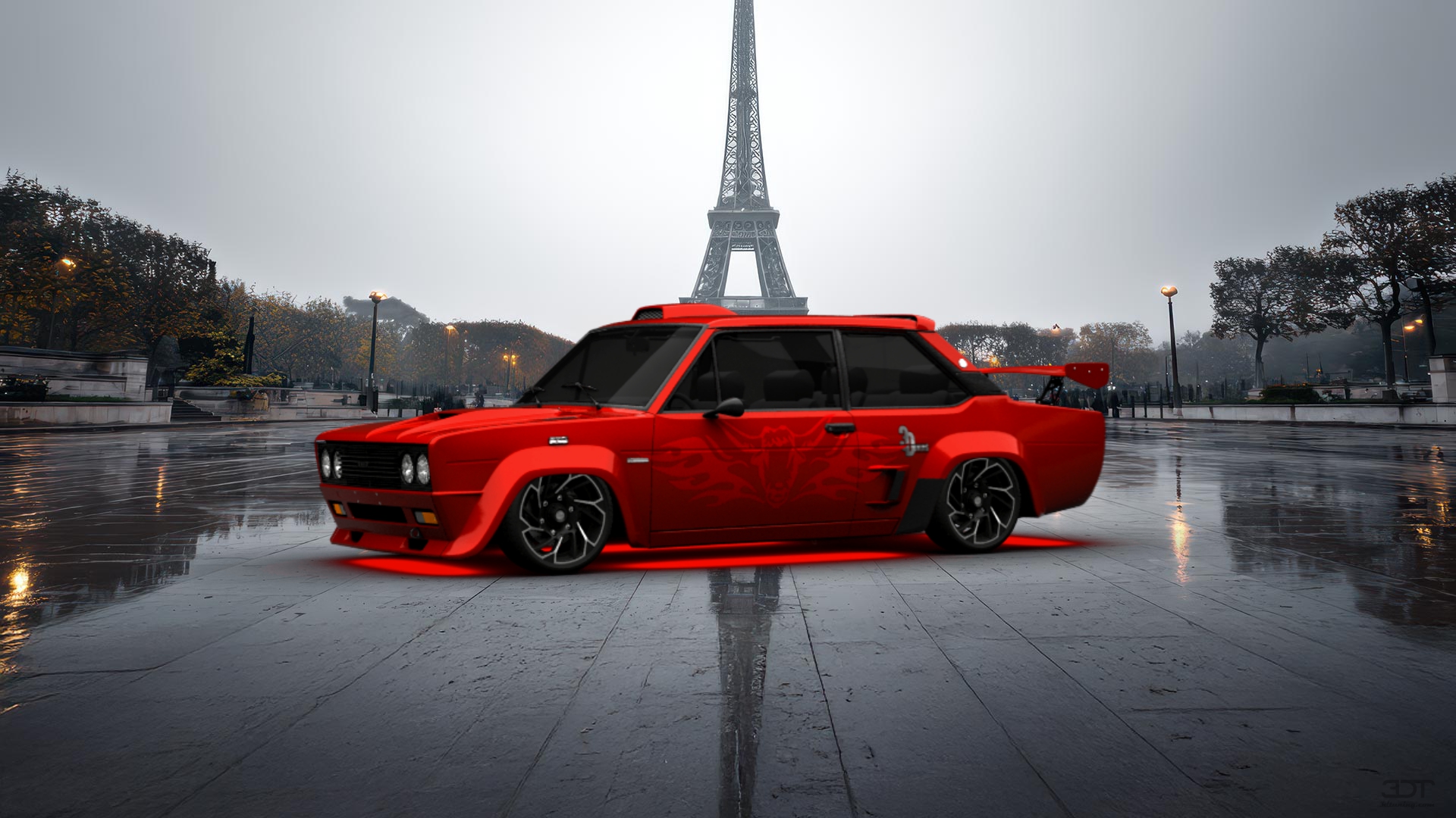 Fiat 131 Abarth Coupe 1976 tuning