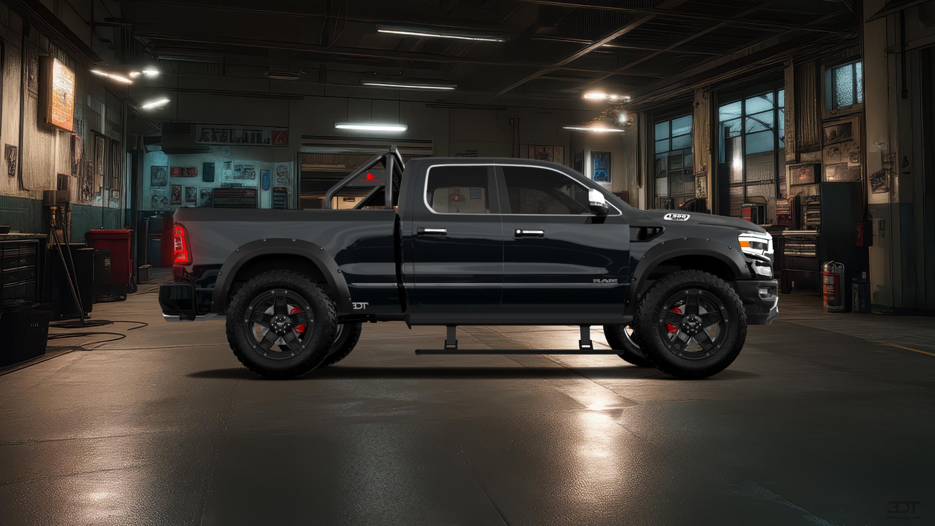 Dodge Ram 1500 Quad Cab 6.4' box 4 Door Truck 2019 tuning