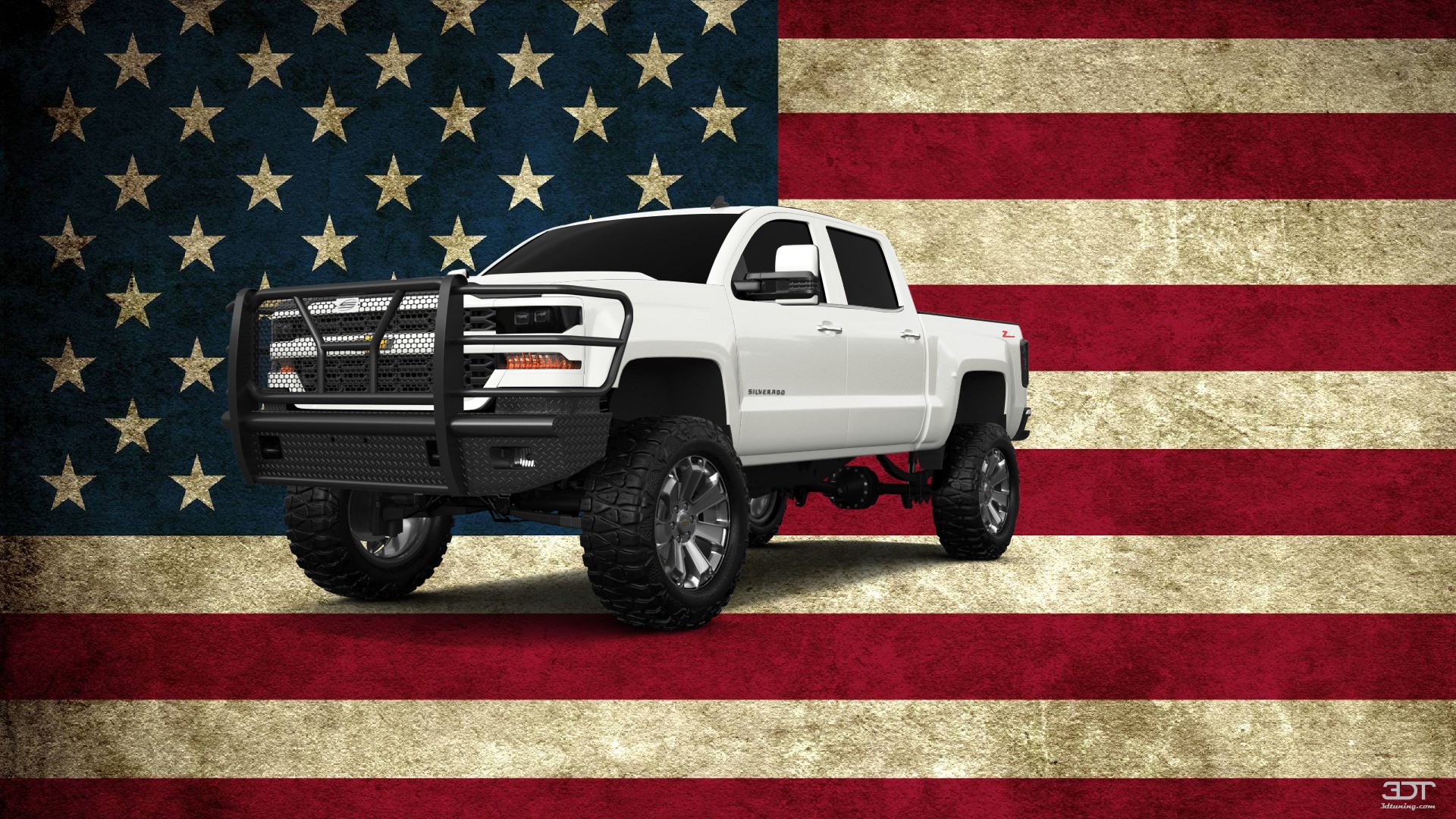 Chevrolet Silverado 1500 4 Door pickup truck 2016 tuning