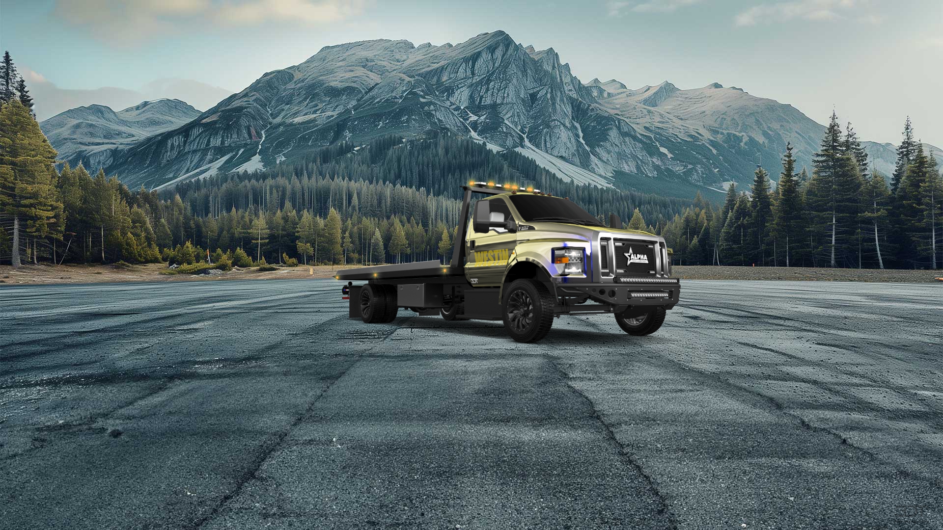 Ford F-650 Tow Truck Pickup 2016