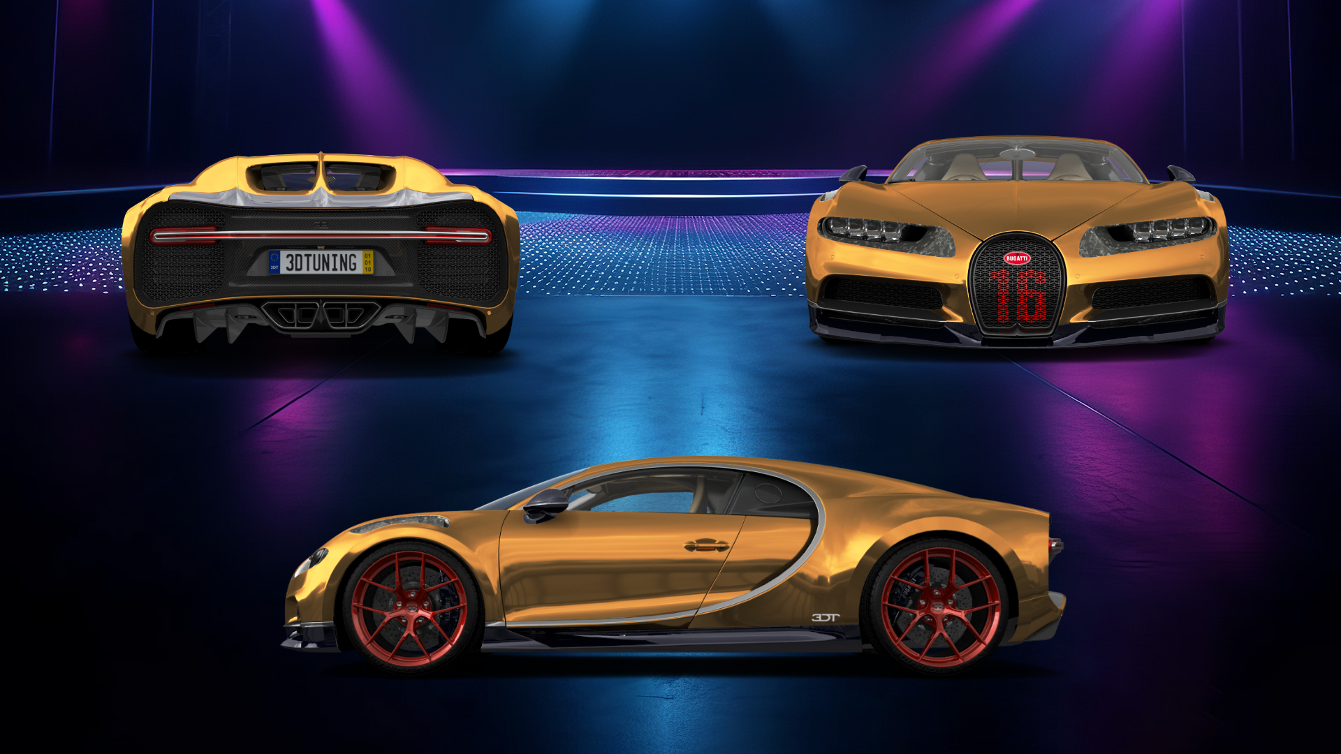 Bugatti Chiron 2 Door Coupe 2016