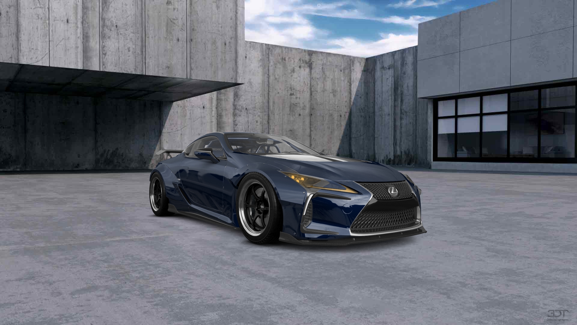 Lexus LC500 2 door fastback coupe 2017 tuning