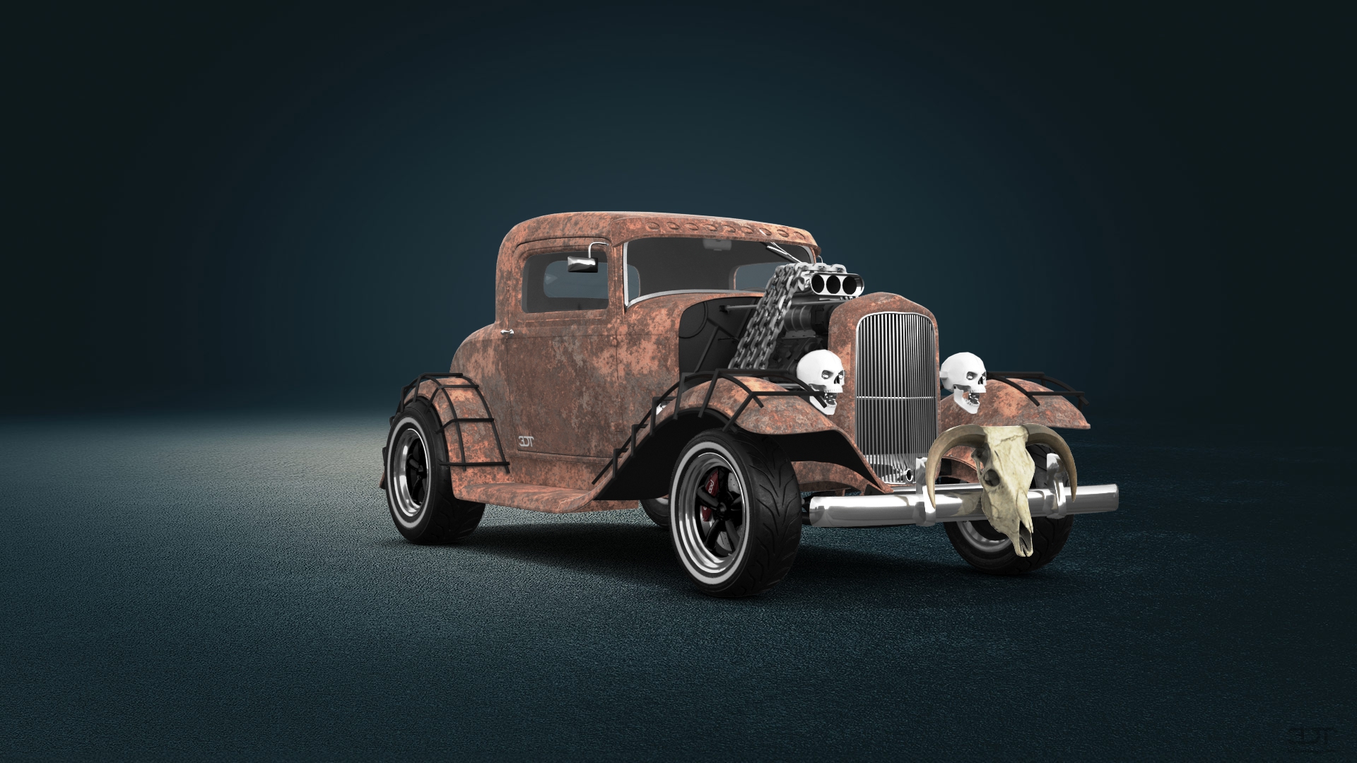 Ford Model B Deluxe 2 Door Coupe 1932 tuning