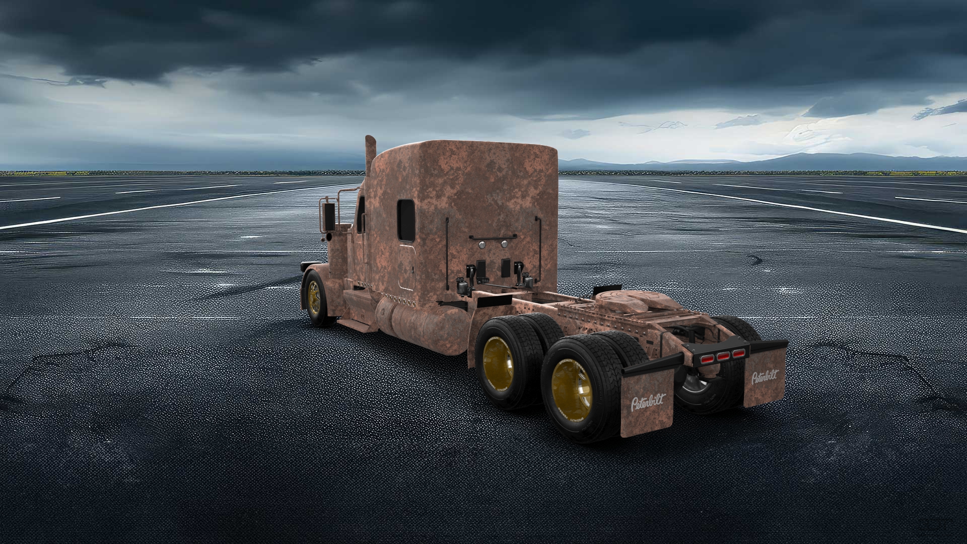 Peterbilt 589 Sleeper Cab Truck 2024 tuning