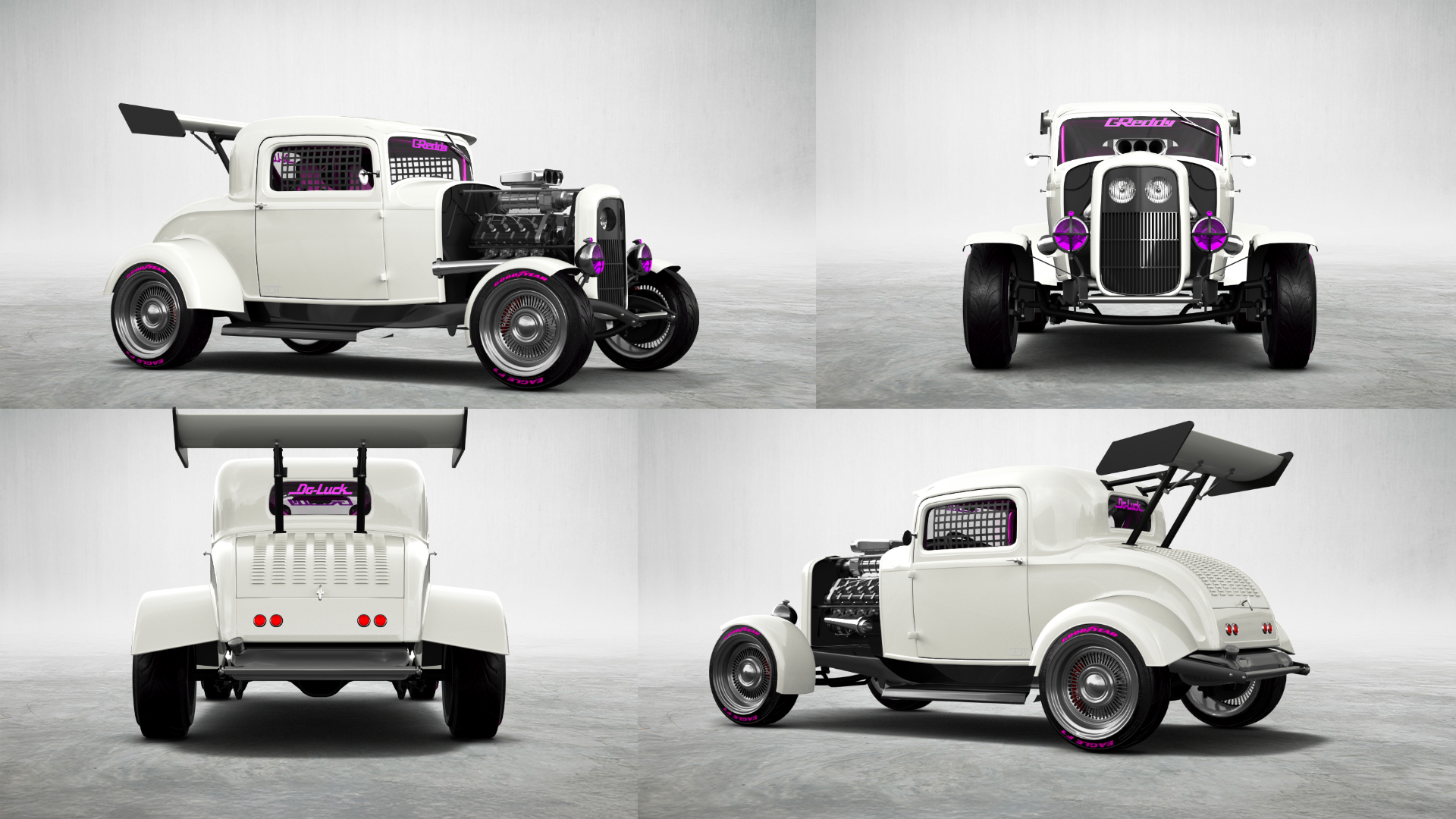Ford Model B Deluxe 2 Door Coupe 1932 tuning