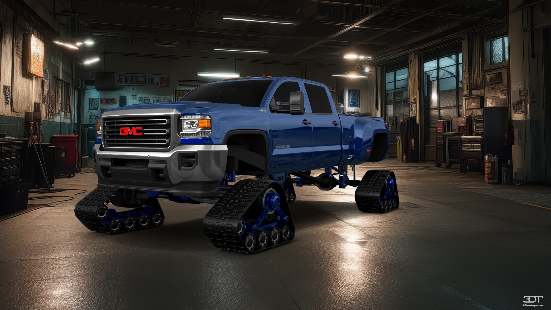GMC Sierra 3500 HD Crew Cab 4 Door pickup truck 2015 tuning