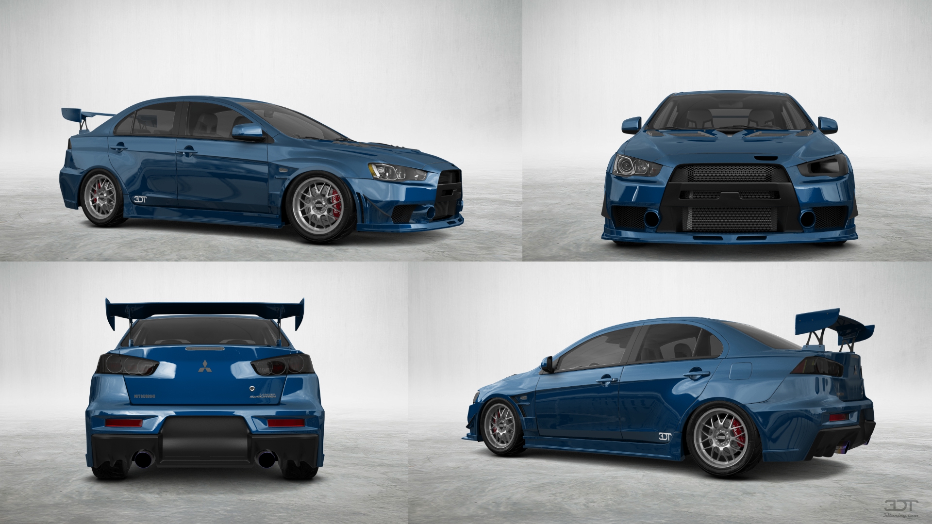 Mitsubishi Lancer Evolution X Sedan 2008