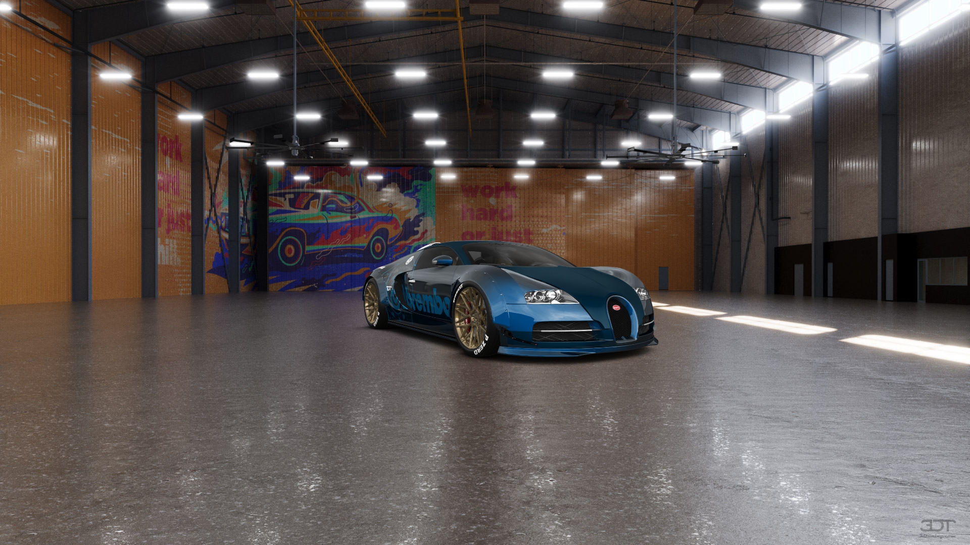 Bugatti Veyron 2 Door Coupe 2005 tuning