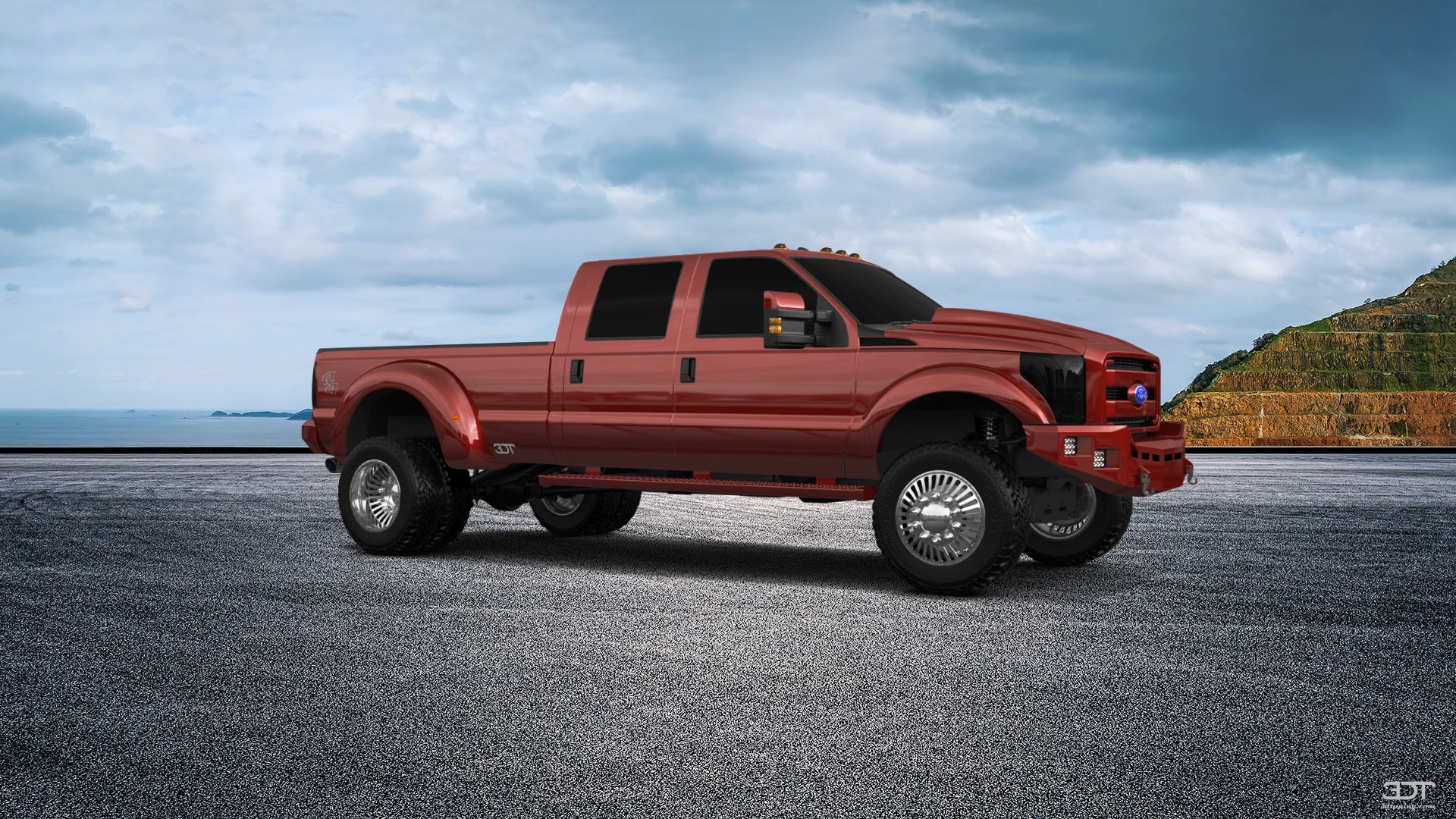 Ford F-350 DRW 4 Door pickup truck 2013