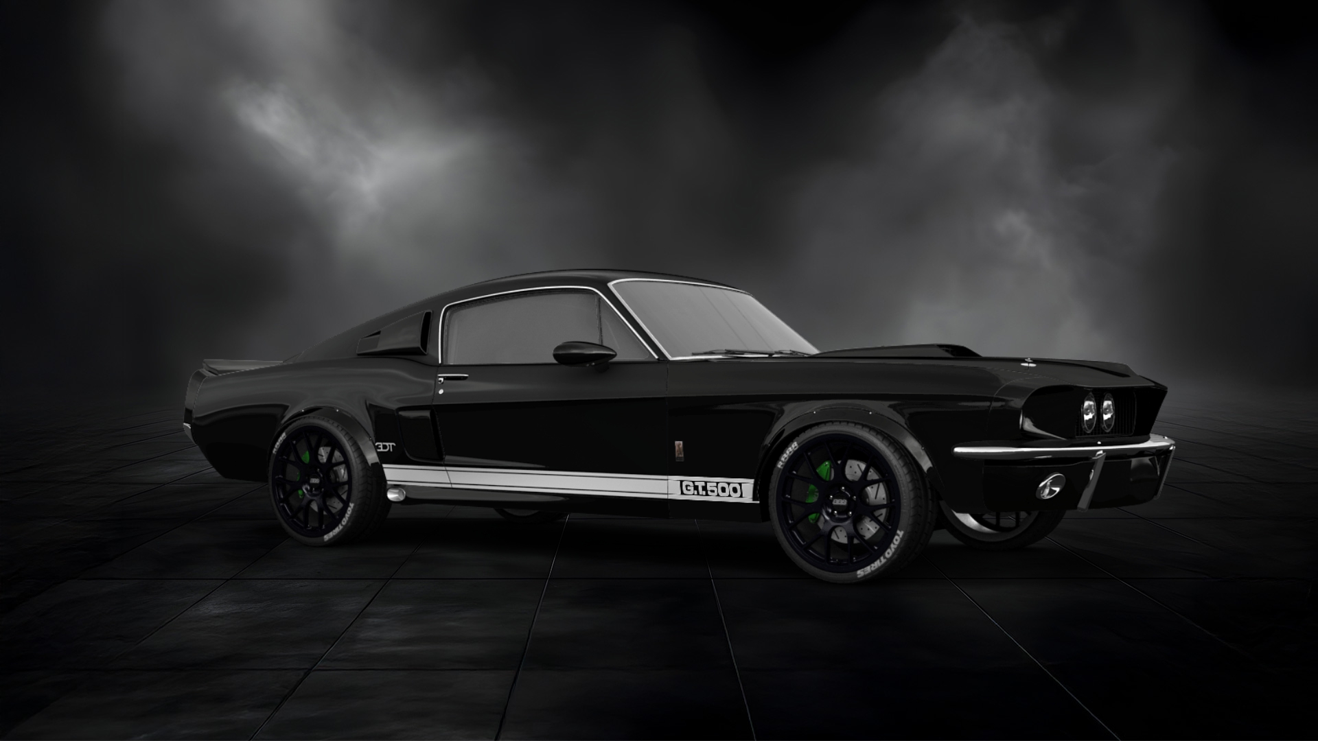 Mustang GT500 2 Door Coupe 1968