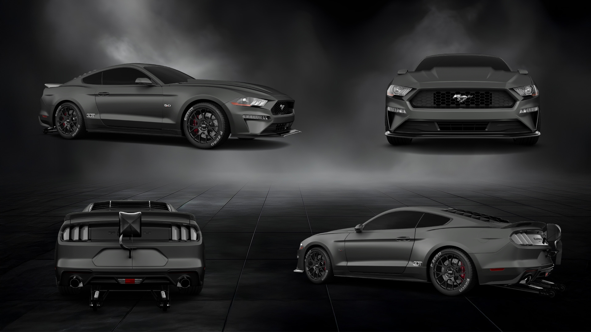 Ford Mustang Ecoboost 2 Door Coupe 2018 tuning