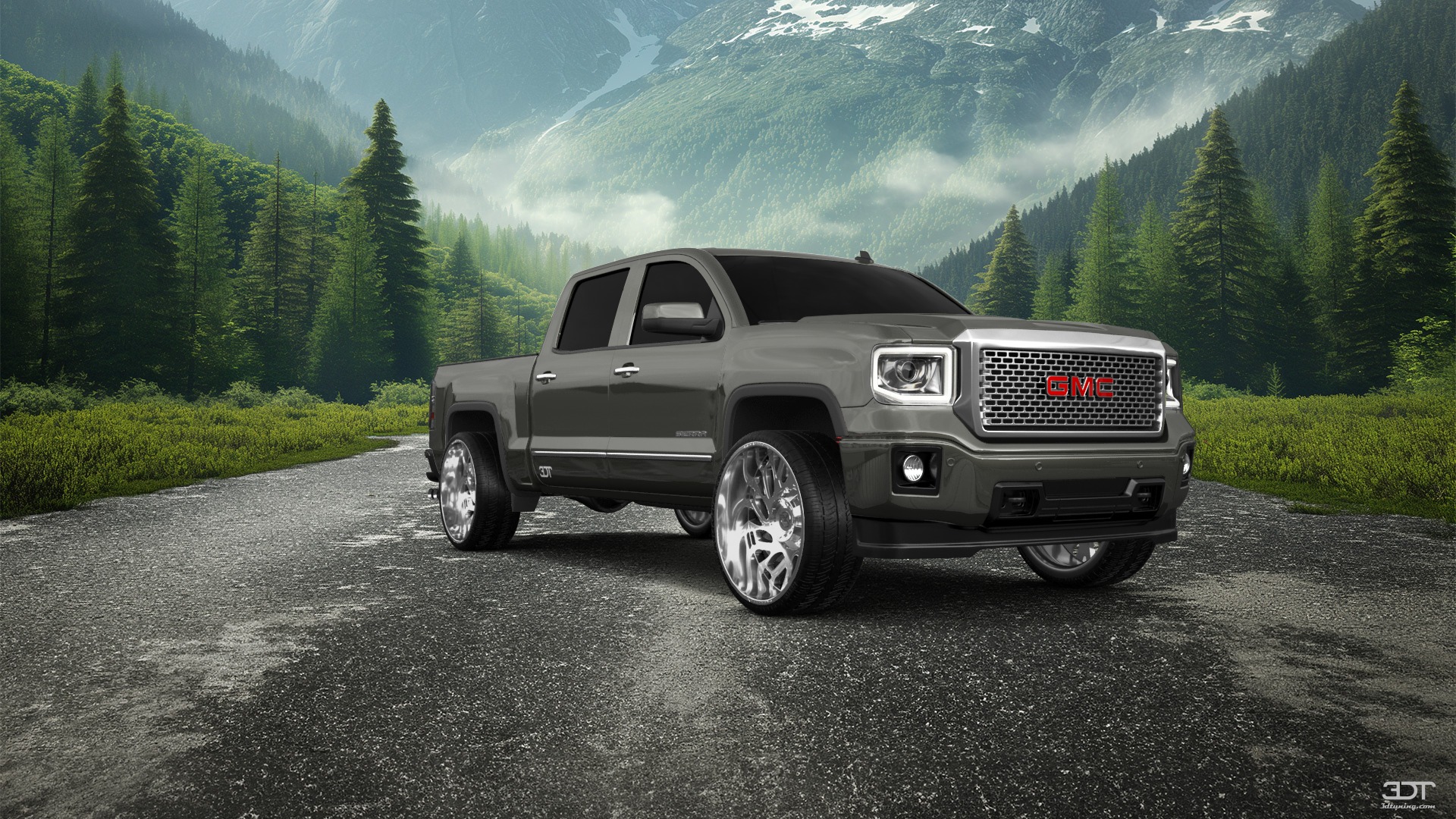 GMC Sierra 4 Door pickup truck 2014