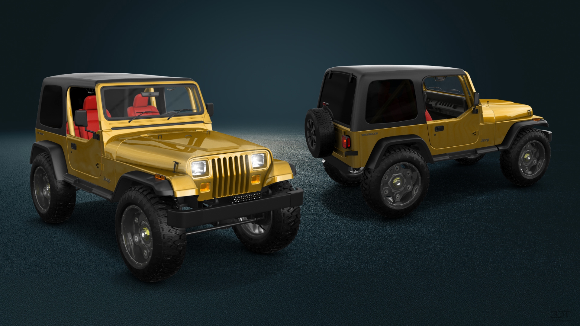 Jeep Wrangler YJ 2 Door SUV 1990