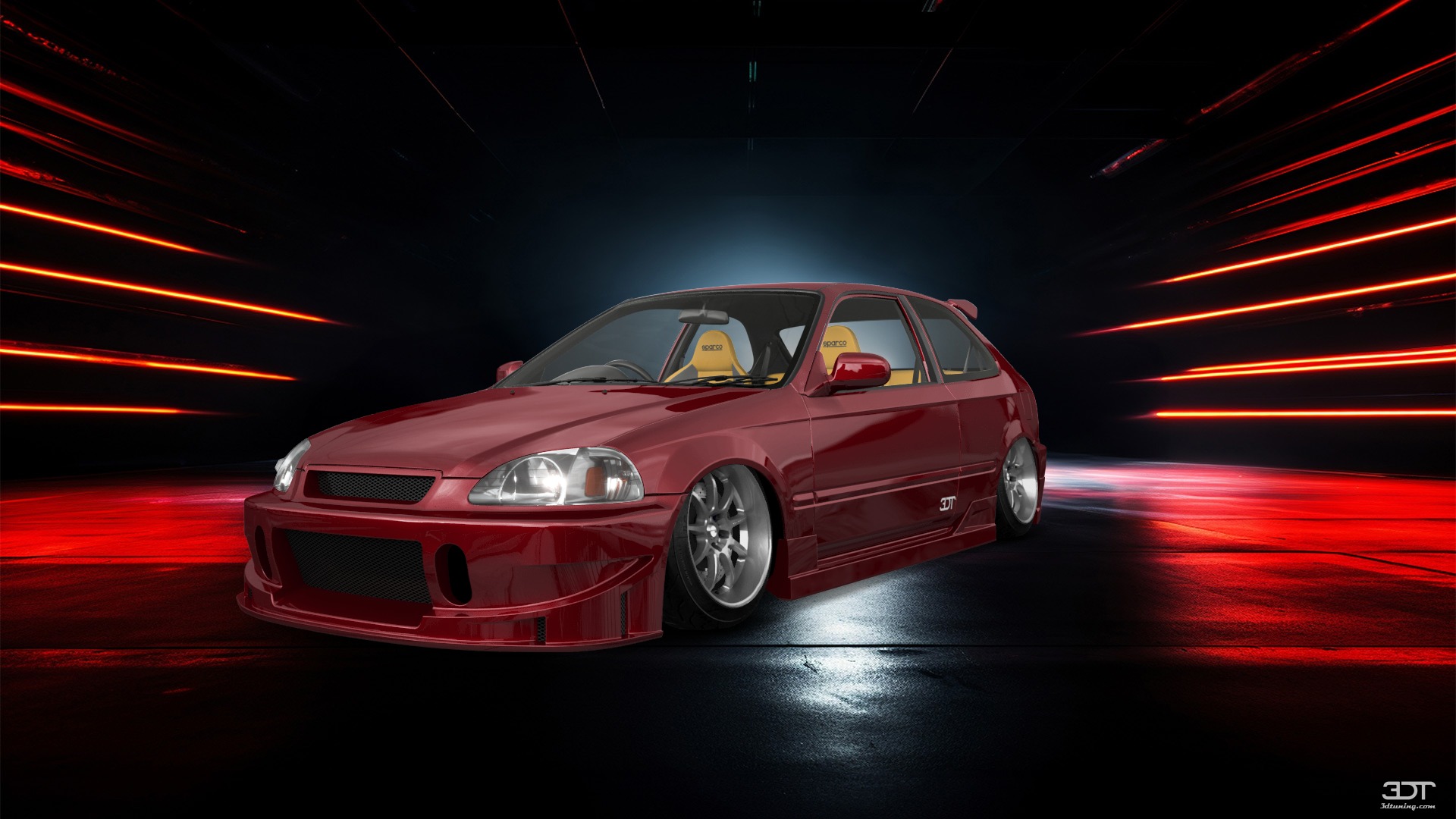 Honda Civic 3 Door Hatchback 1997 tuning