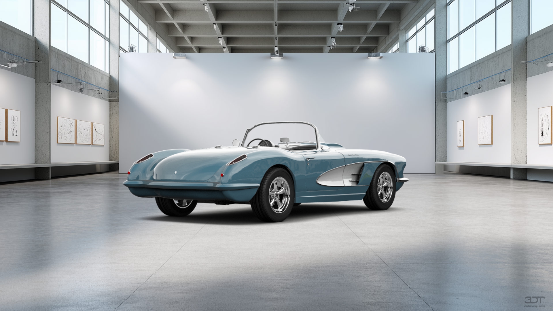 Chevrolet Corvette Convertible Coupe 1958 tuning