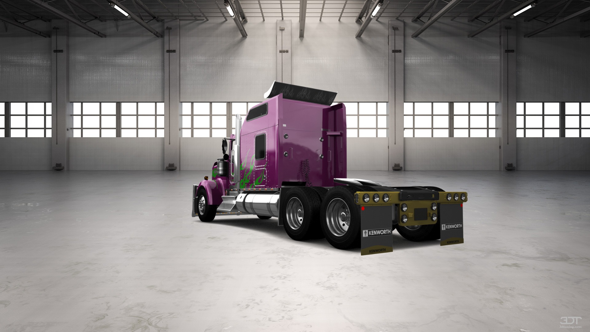 Kenworth W900 Sleeper Cab Truck 2015