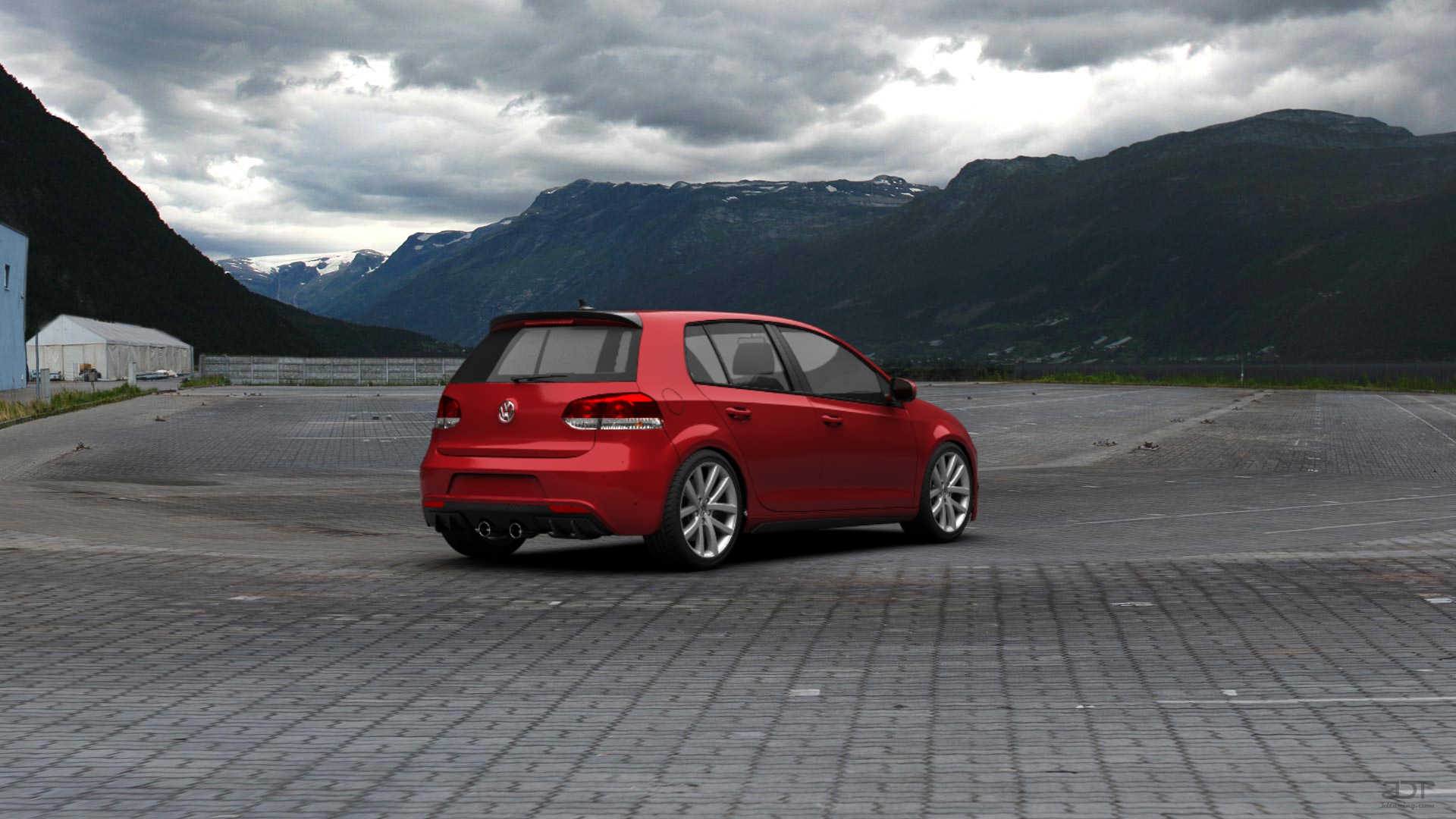 Volkswagen Golf 6 5 Door Hatchback 2011 tuning