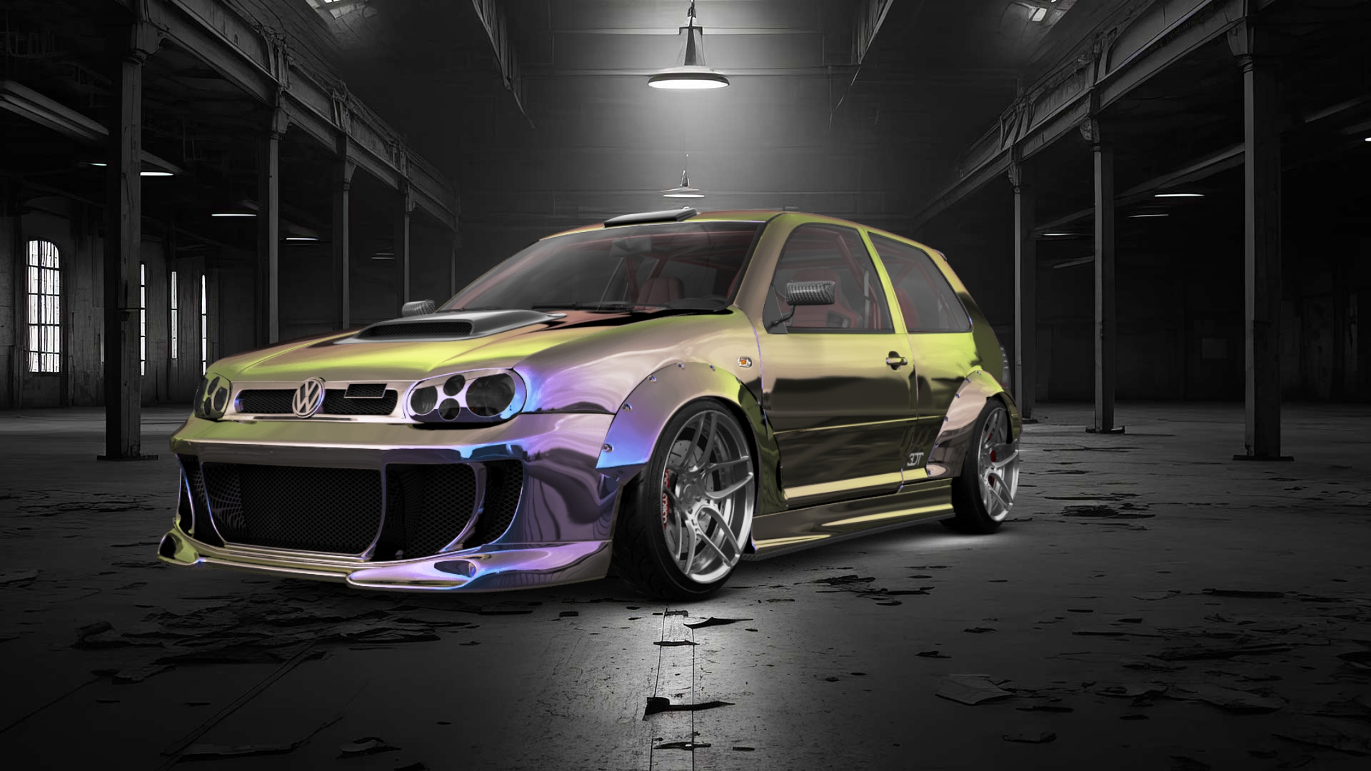 Volkswagen Golf 4 (mk4) 3 Door Hatchback 1997 tuning