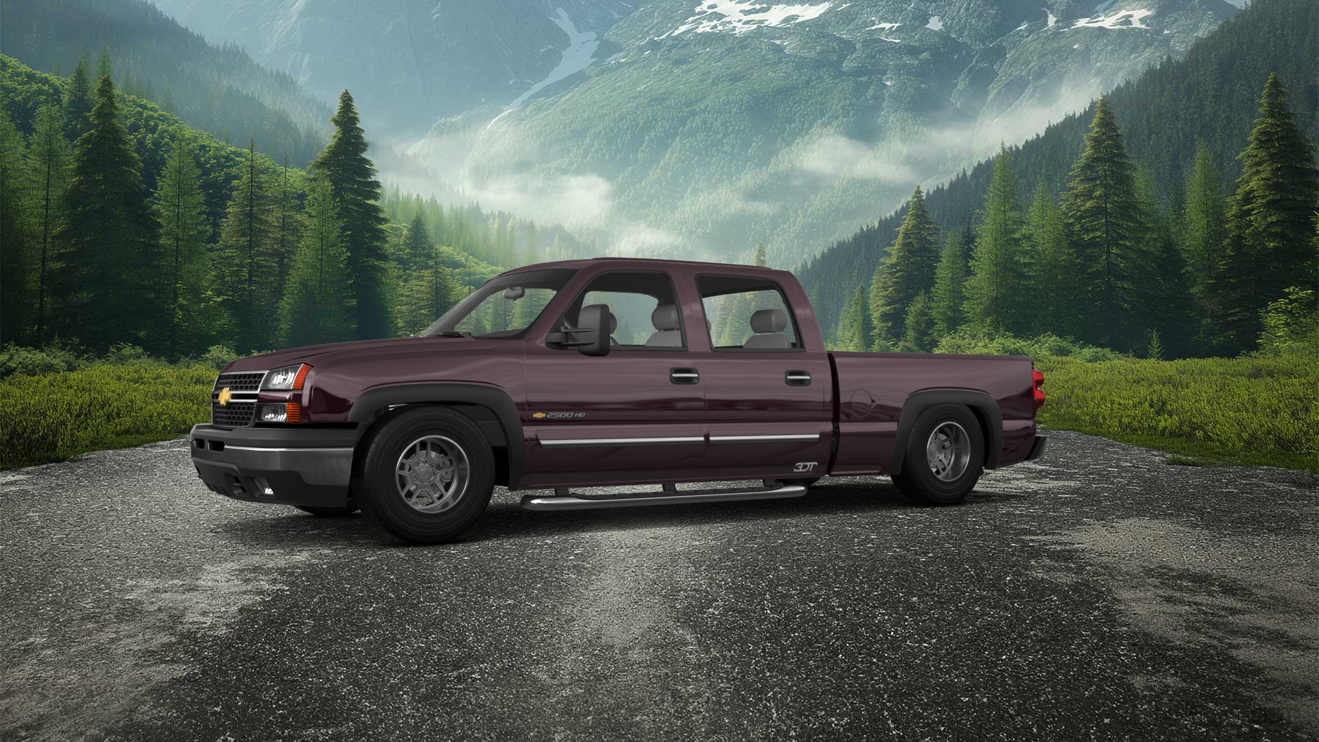 Chevrolet Silverado 2500 HD Long Box 4 Door pickup truck 2002