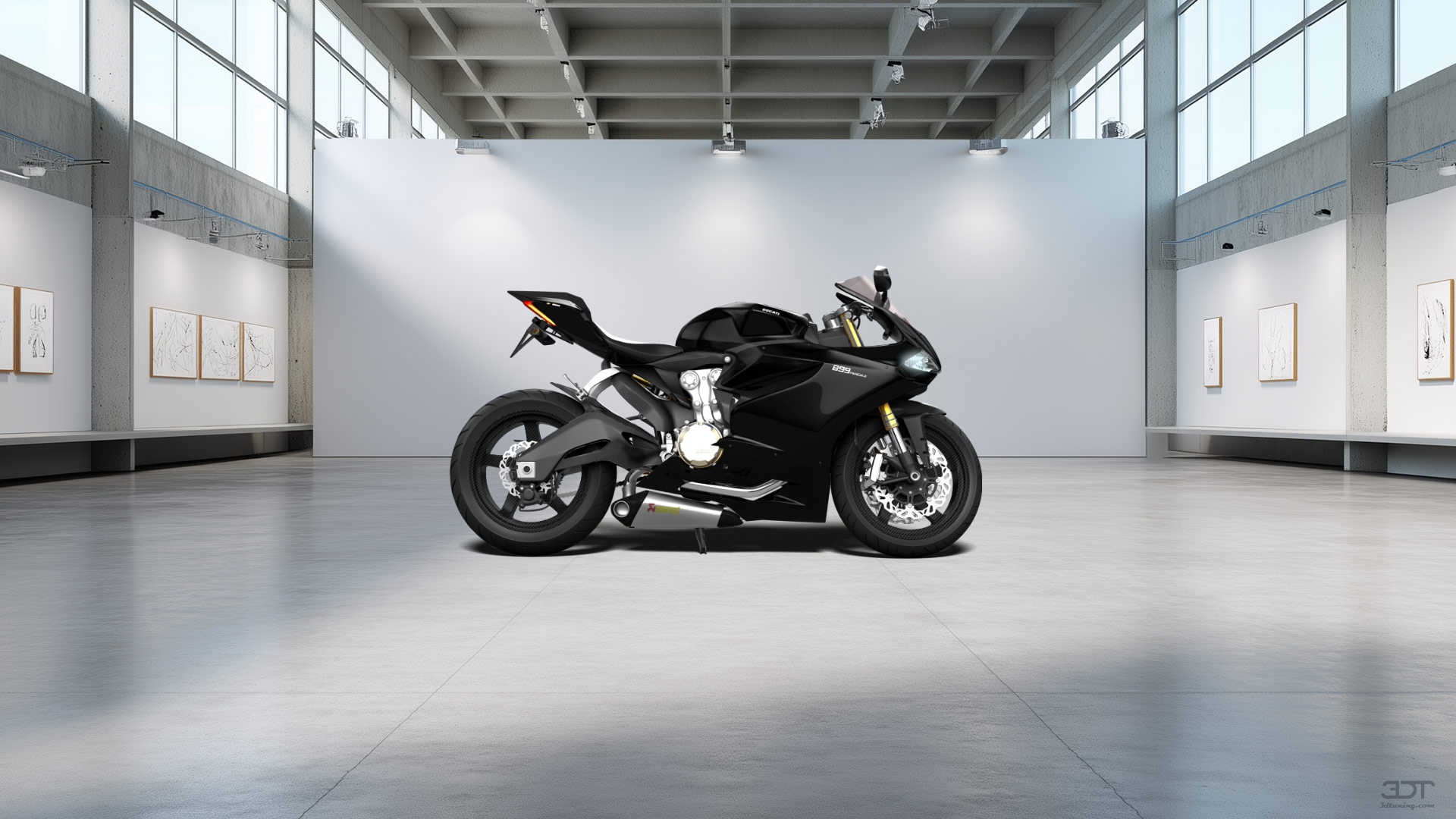 Ducati 899 Panigale Sport Bike 2015 tuning