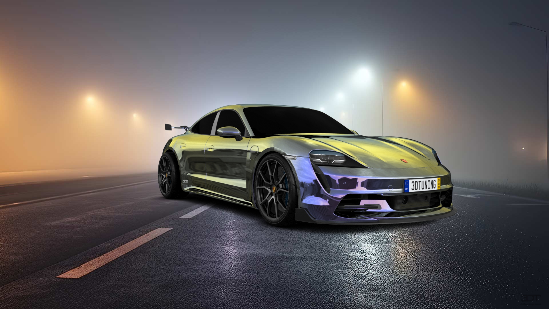 Porsche Taycan 4 Door Saloon 2019 tuning