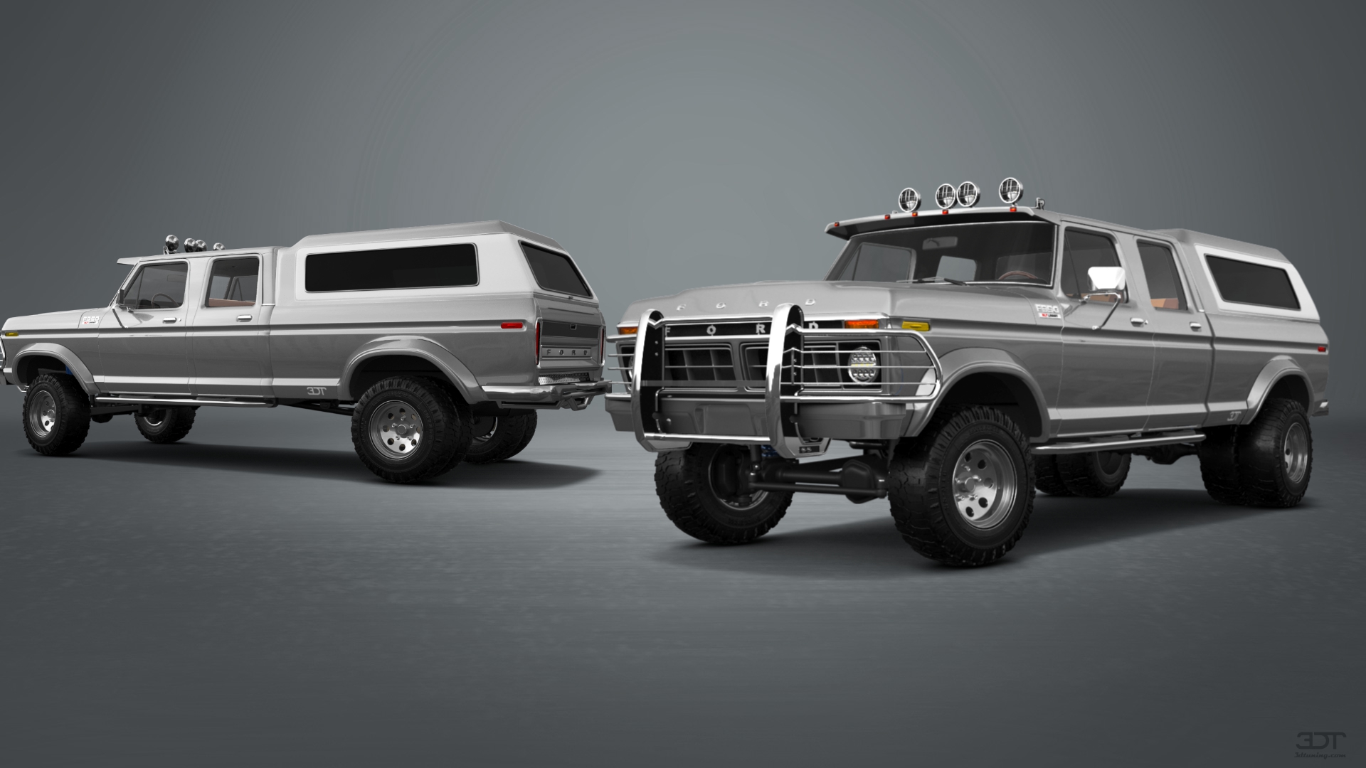 Ford F-350 Dually 4 Door pickup truck 1973