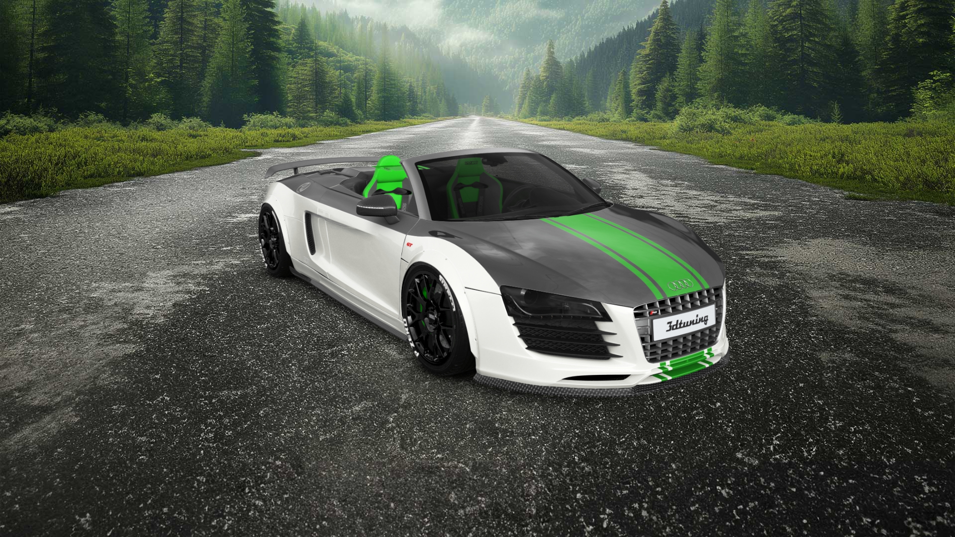 Audi R8 Spyder 2 Door Convertible 2008 Images
