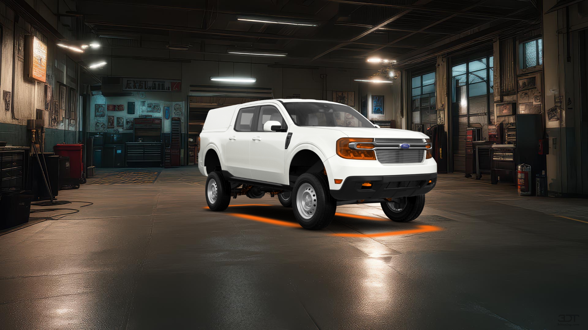 Ford Maverick 4 Door pickup truck 2022 tuning