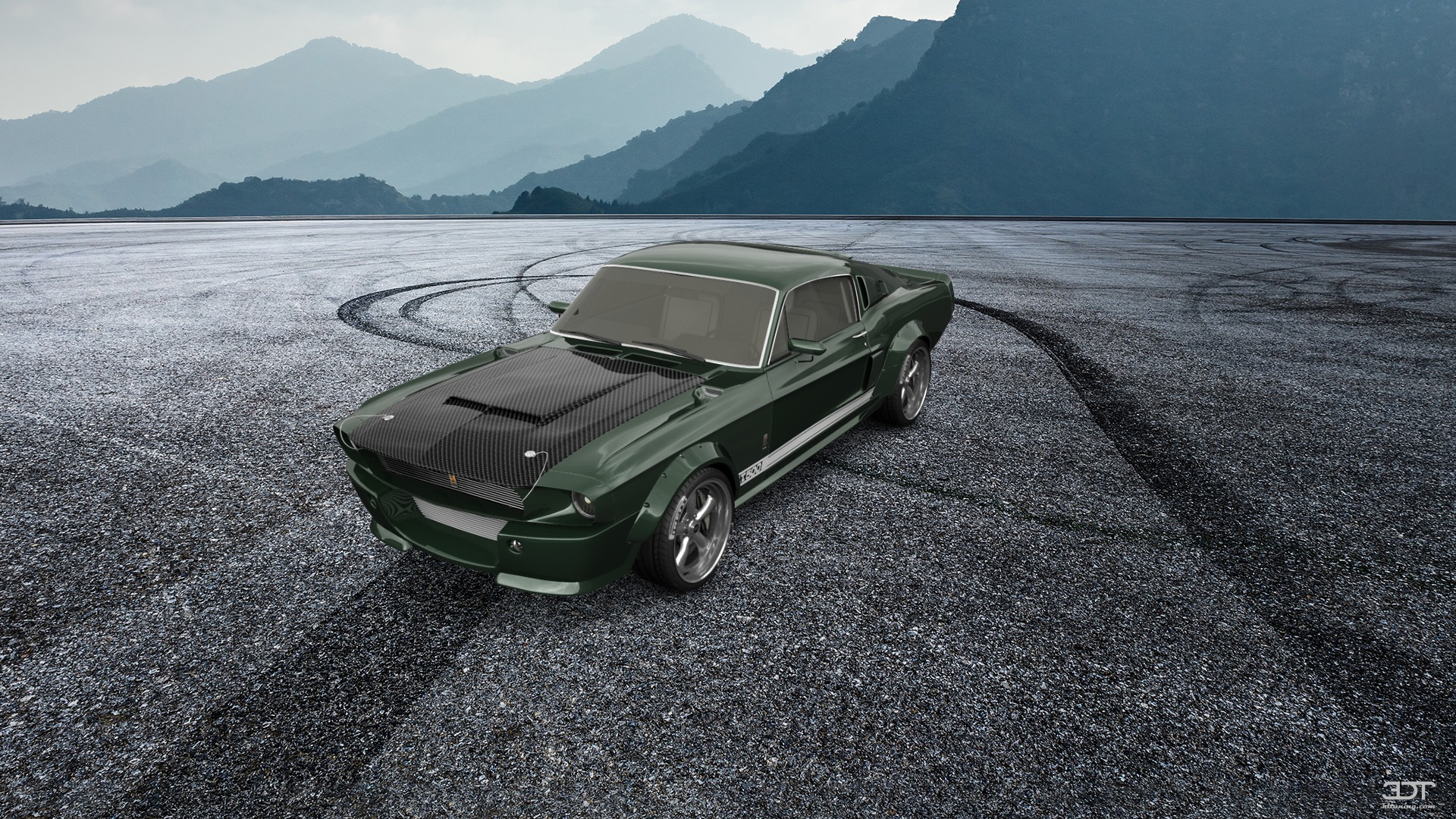Mustang GT500 2 Door Coupe 1968