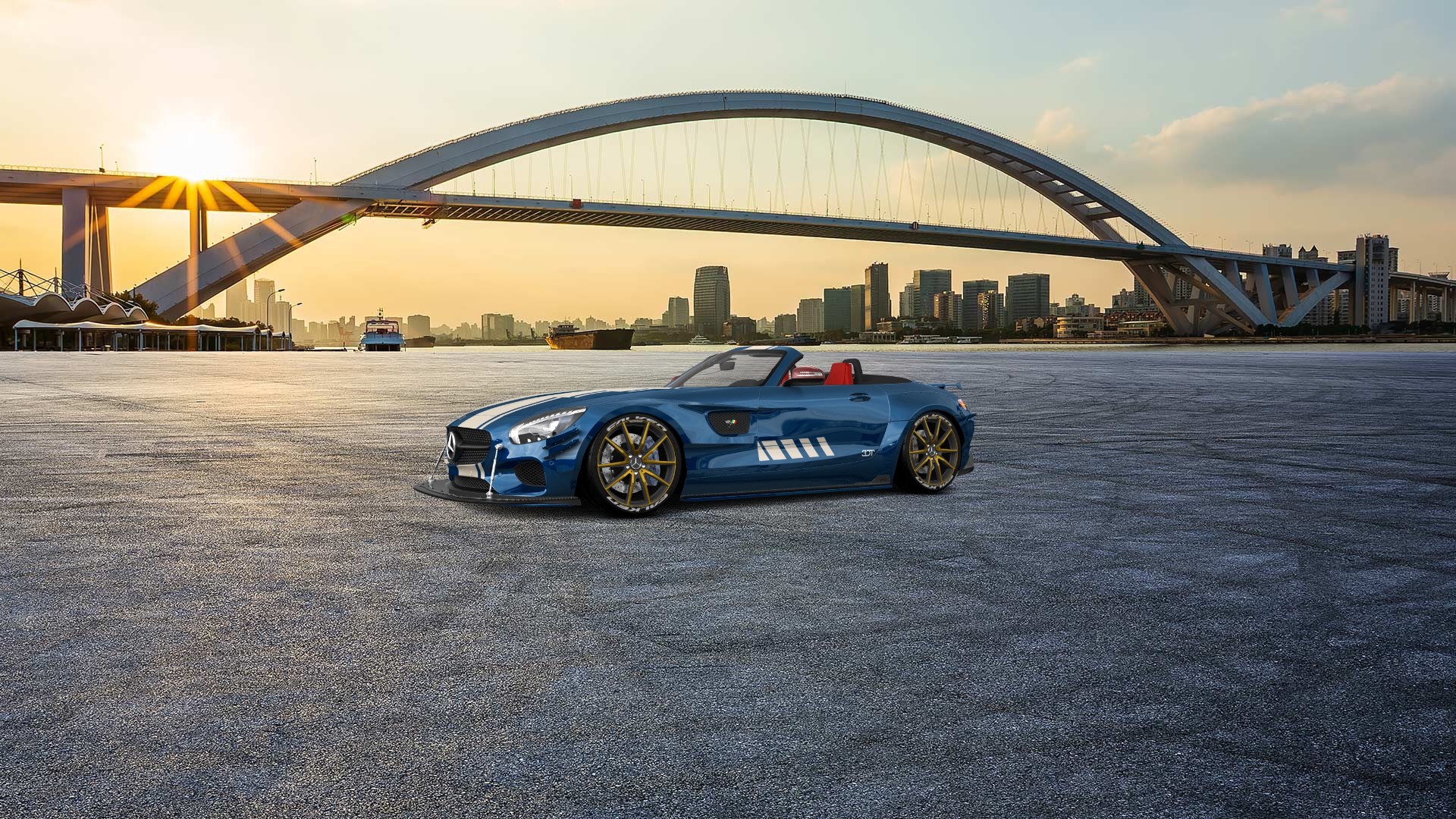Mercedes AMG GT 2 Door Convertible 2016 tuning