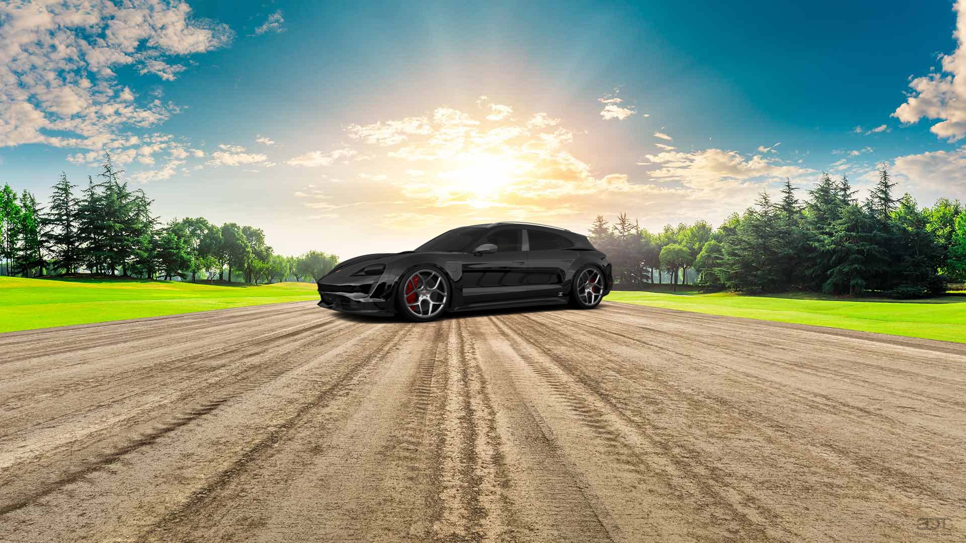 Porsche Taycan Sport Turismo Shooting Brake 2019 tuning