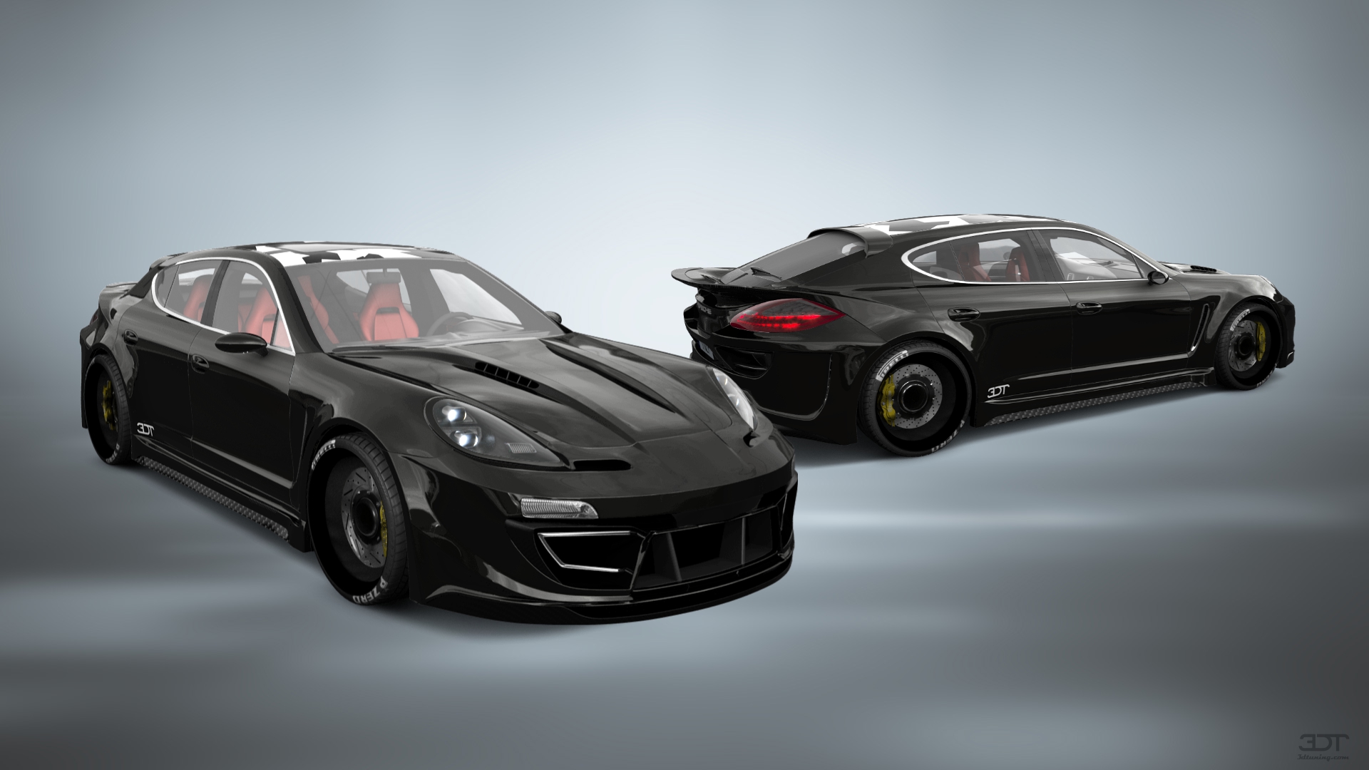 Porsche Panamera 4 door fastback saloon 2011 tuning