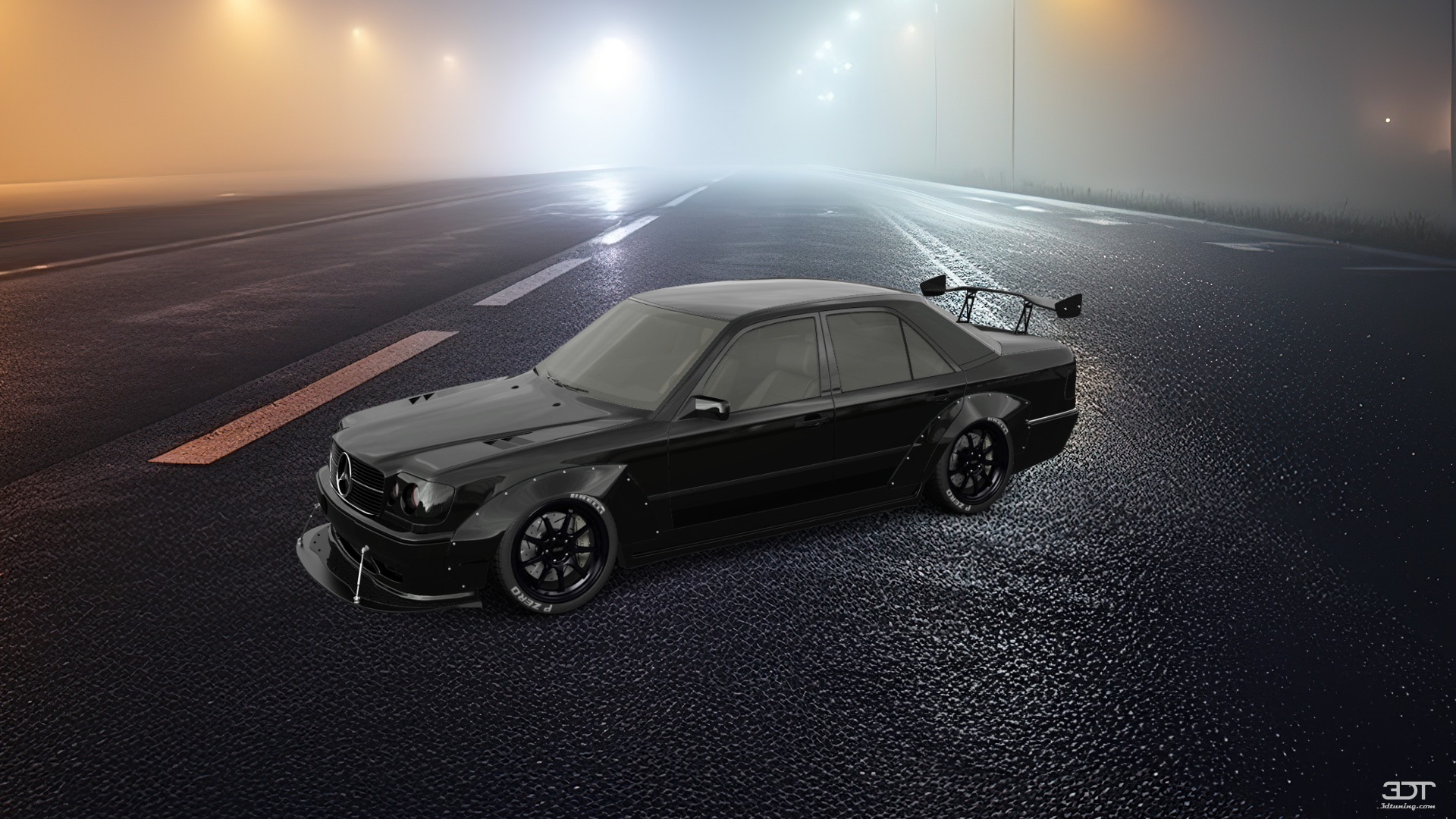 Mercedes E-Class Sedan 1984 tuning