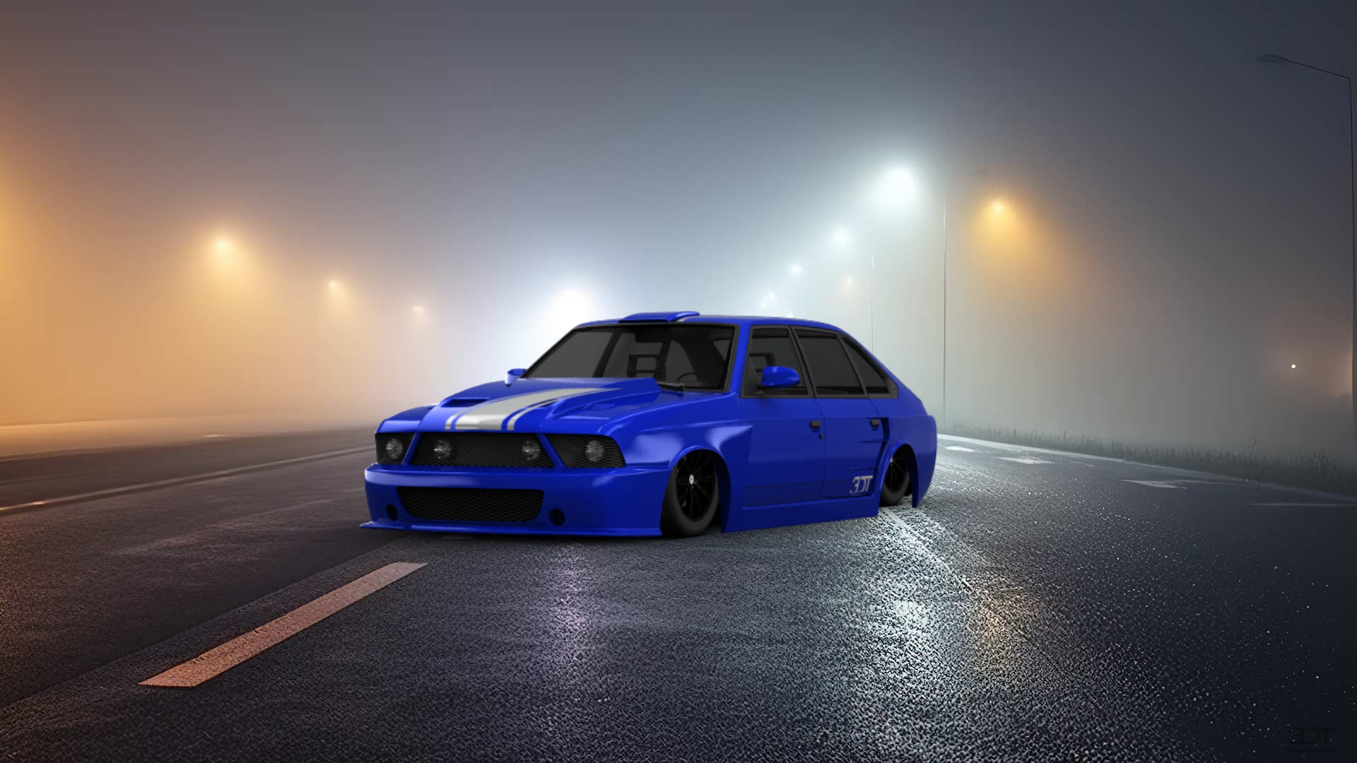 Moskvich 2141 5 Door Hatchback 1986 tuning