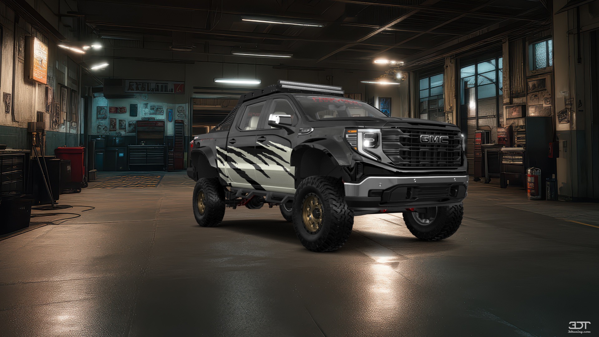 Tuning GMC Sierra 1500 Crew Cab 5.8 ft box 4 Door pickup truck 2023