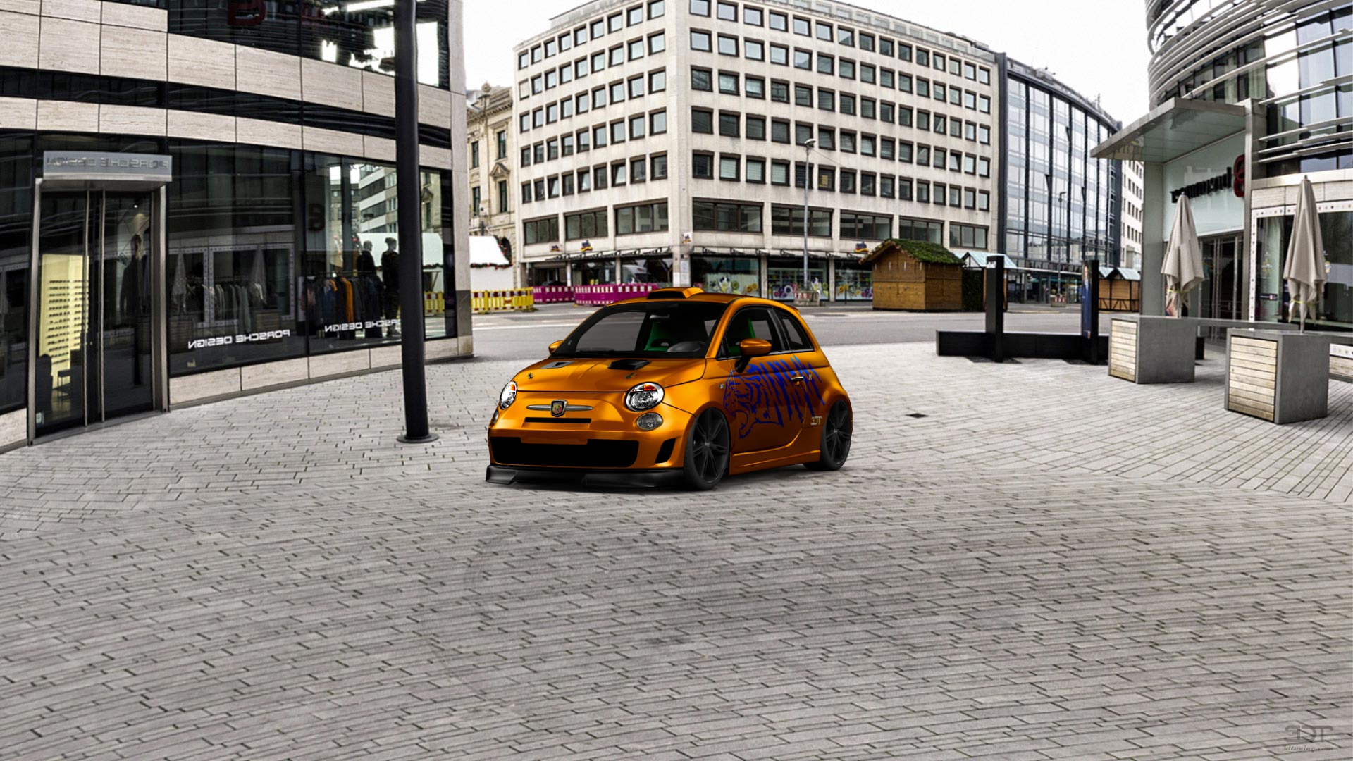 Fiat 500 Abarth 3 Door 2010 tuning
