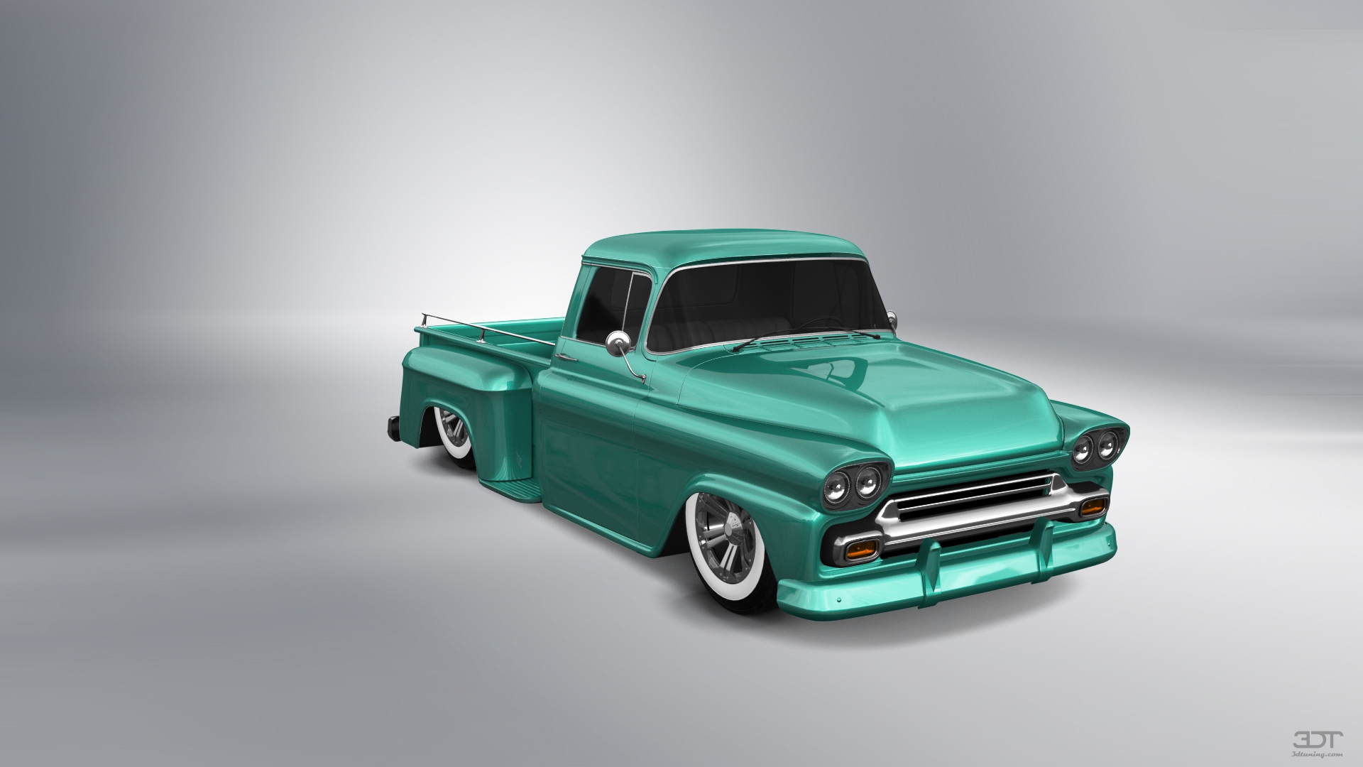 Chevrolet Apache Stepside 2 Door pickup truck 1959 tuning