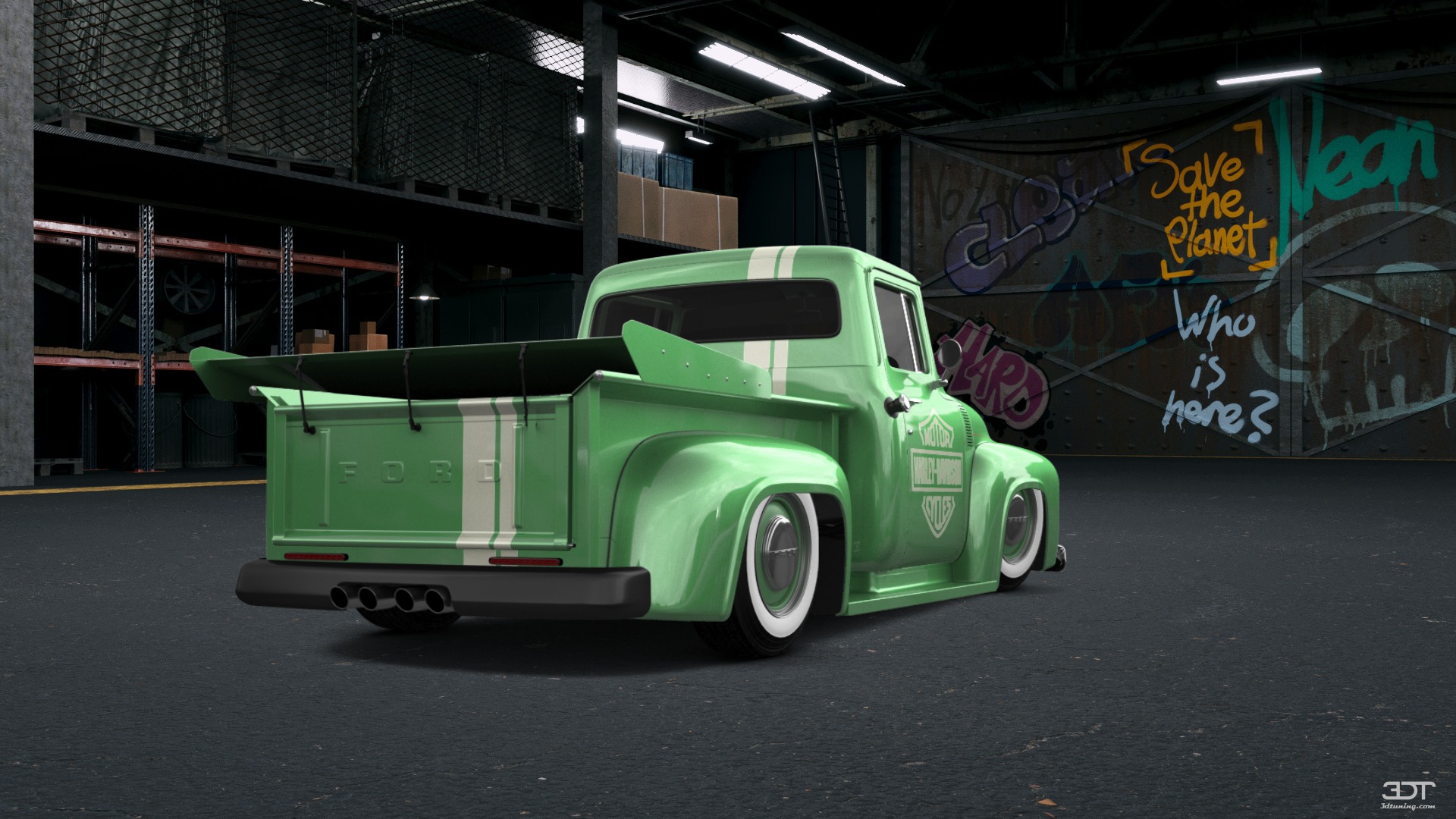 Ford F-100 2 Door truck 1956 tuning