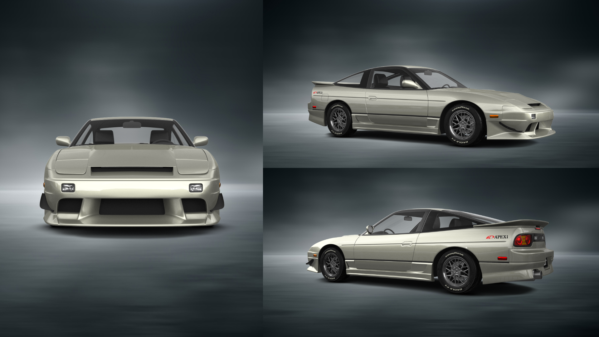Nissan 240SX 3 Door Hatchback 1989 tuning