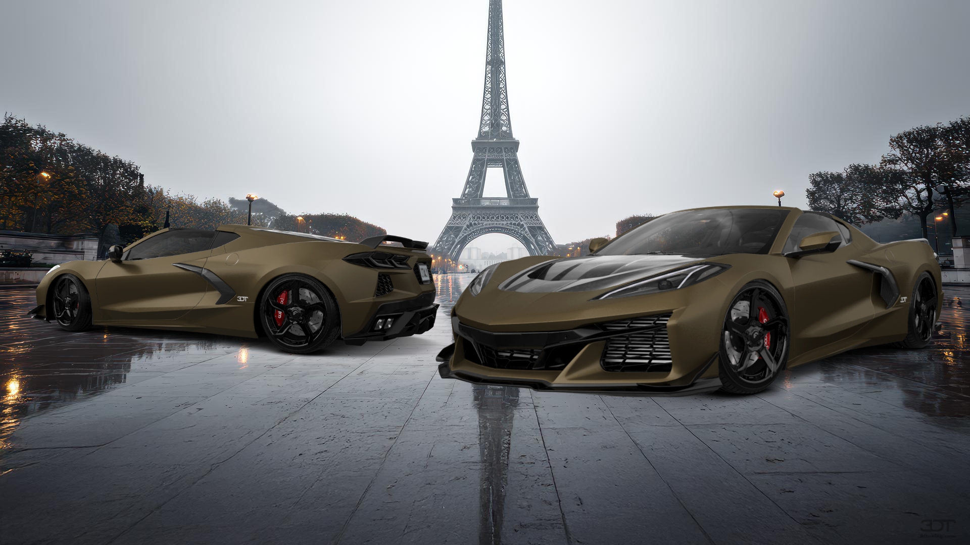 Chevrolet Corvette 2 door targa top 2020 tuning