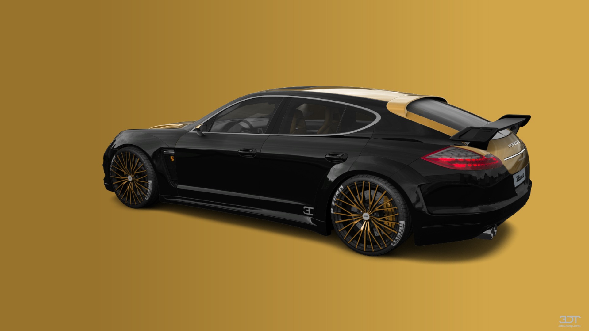 Porsche Panamera 4 door fastback saloon 2011