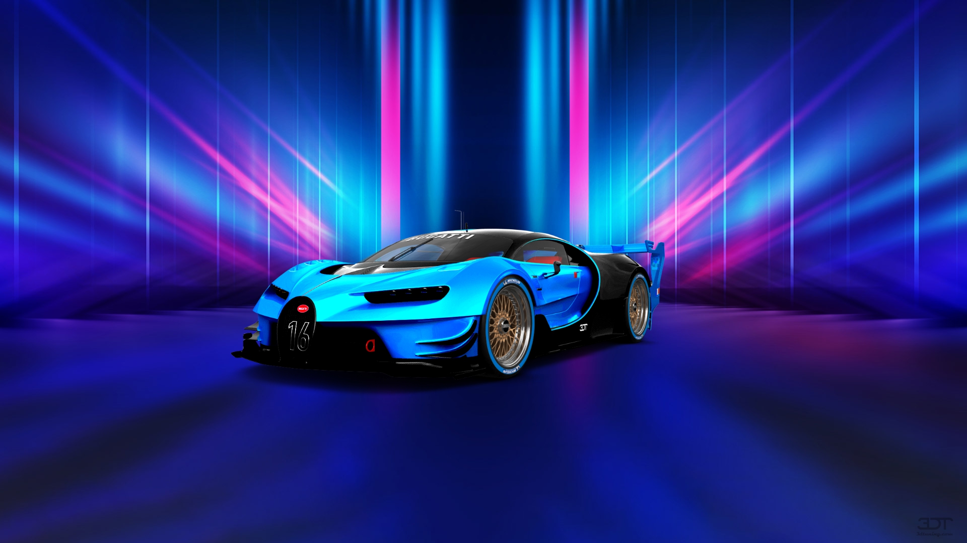 Bugatti Vision GT Supercar 2015 tuning