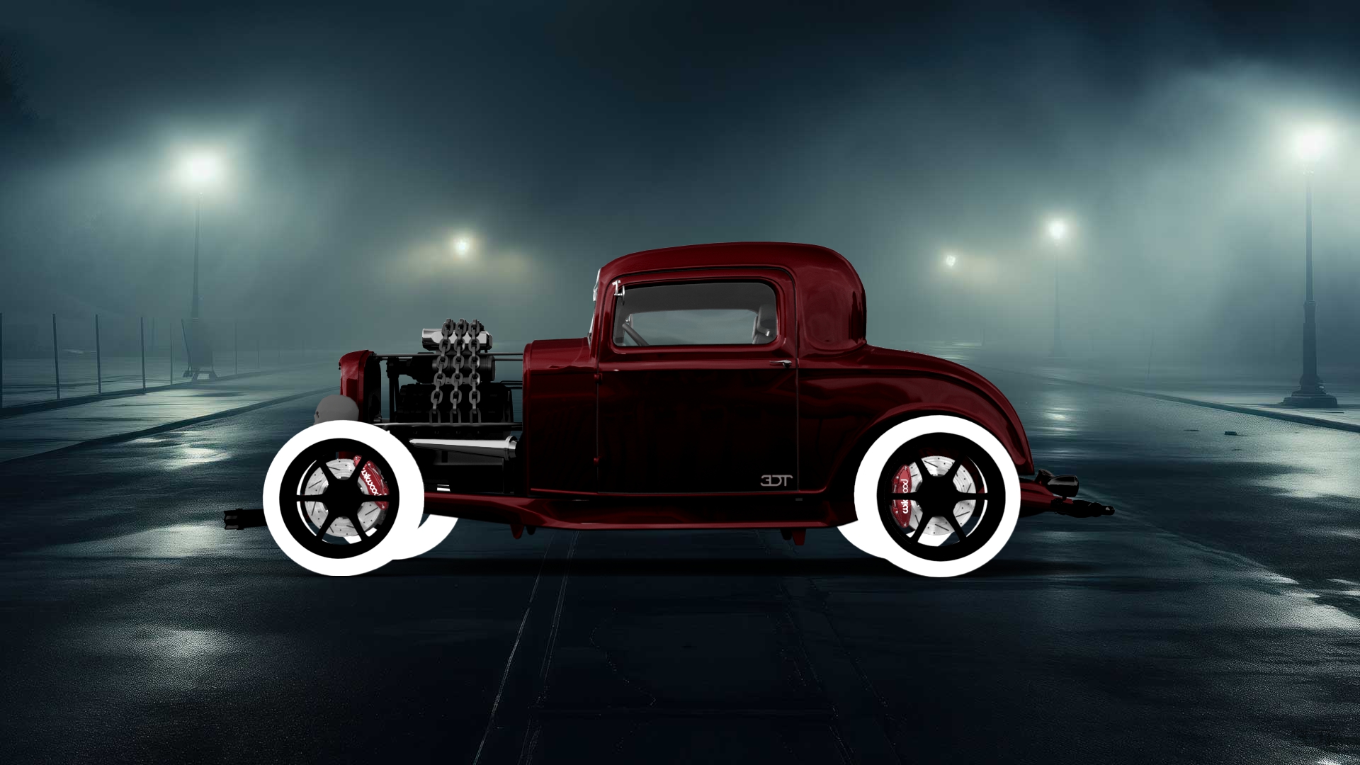 Ford Model B Deluxe 2 Door Coupe 1932
