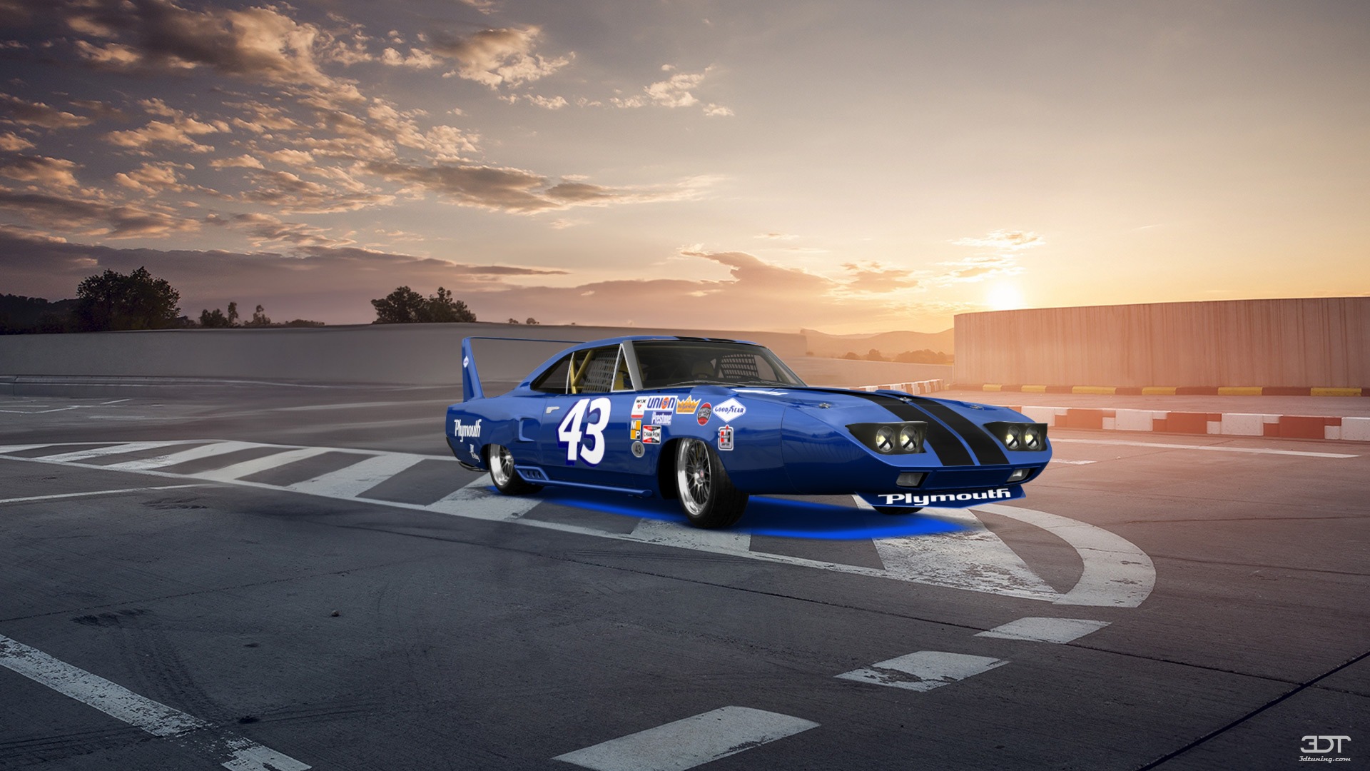 s133033327's custom Plymouth Superbird 1970 | 3DTuning
