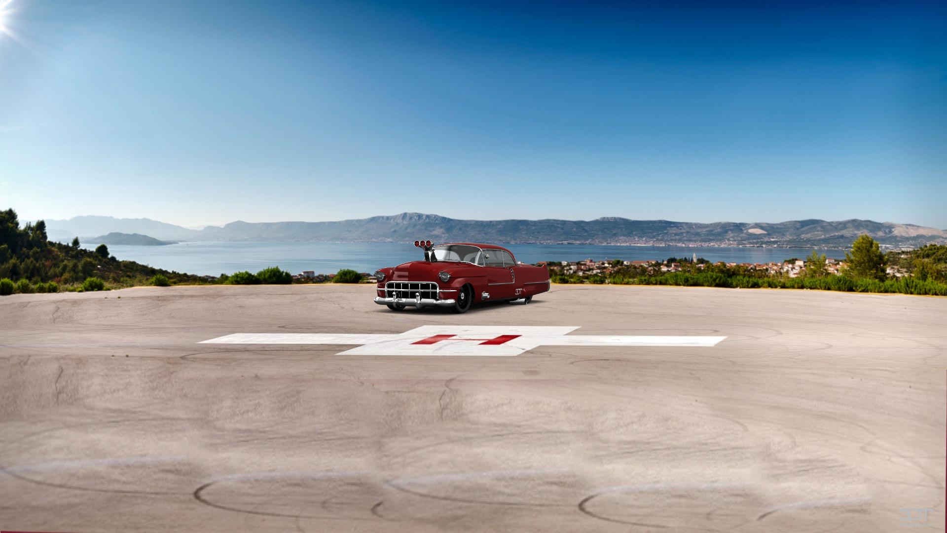 Cadillac De Ville Coupe 1956