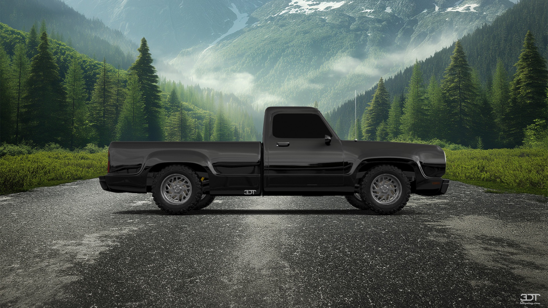 Dodge Power Wagon W200 2 Door pickup truck 1972 Images