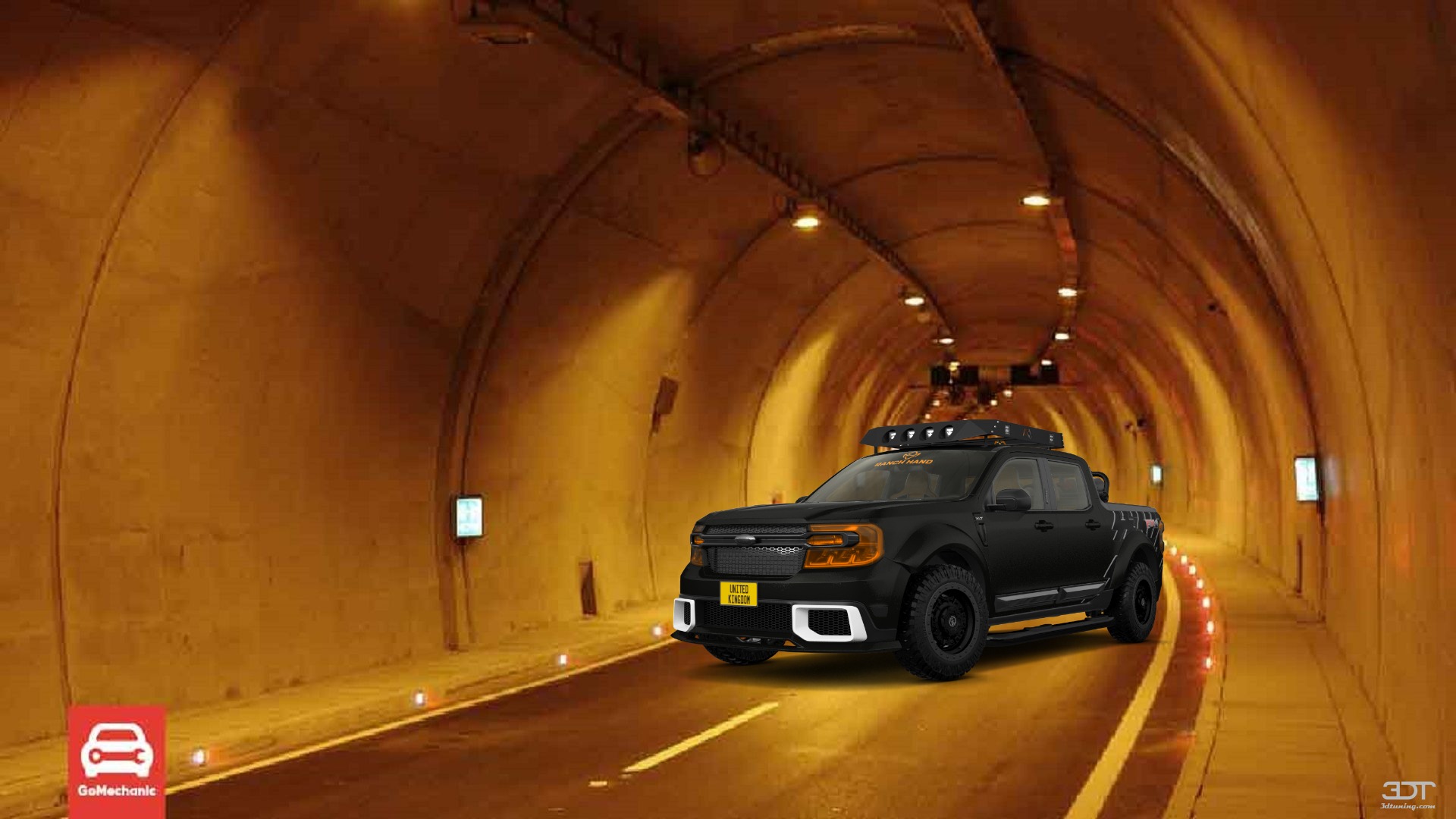 Ford Maverick 4 Door pickup truck 2022 tuning