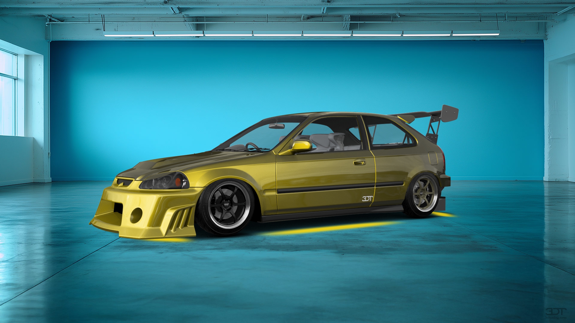 Honda Civic 3 Door Hatchback 1997 tuning